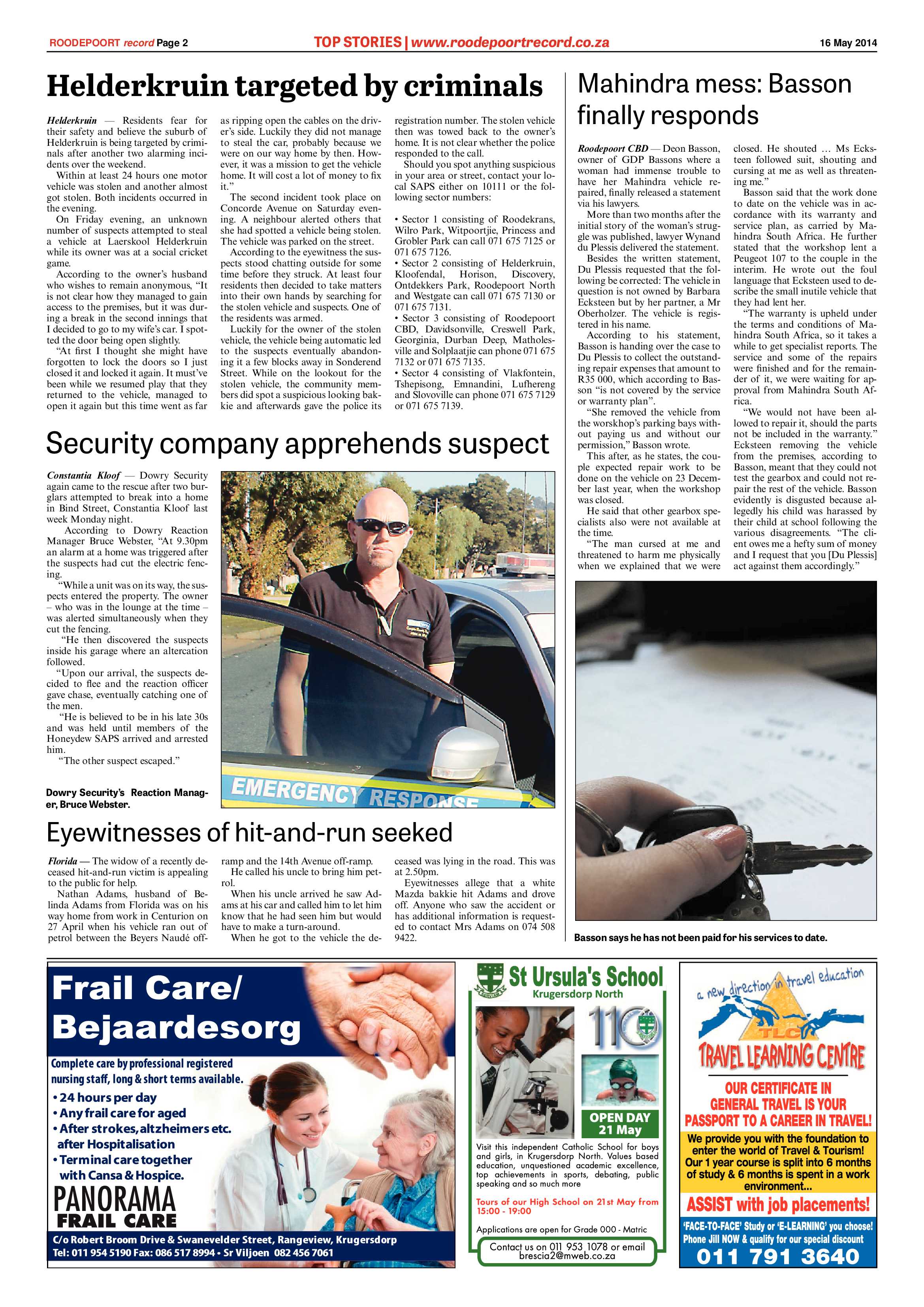 Roodepoort Record 16 May 2014 page 2