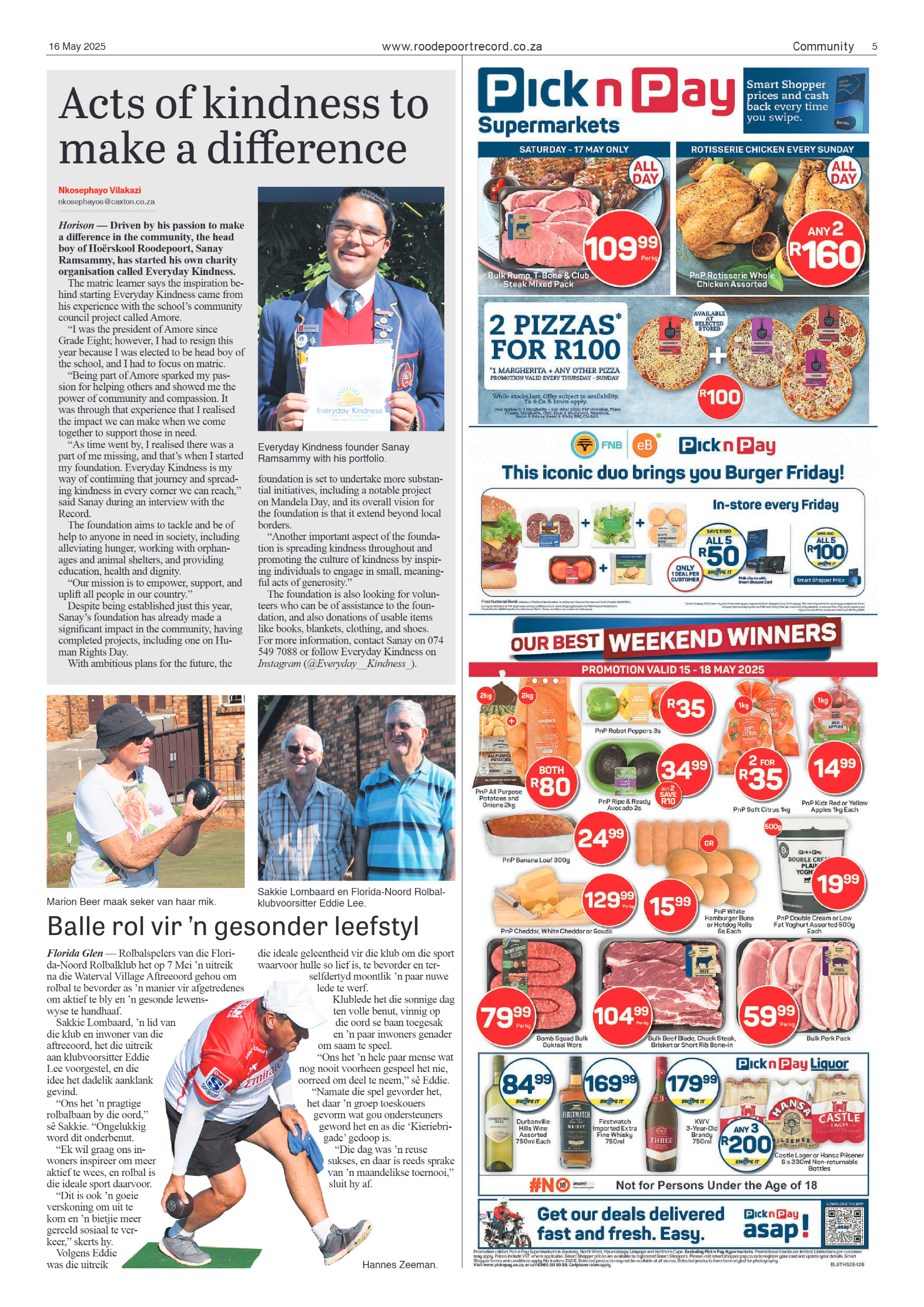 Roodepoort Record 16 May 2025 page 5