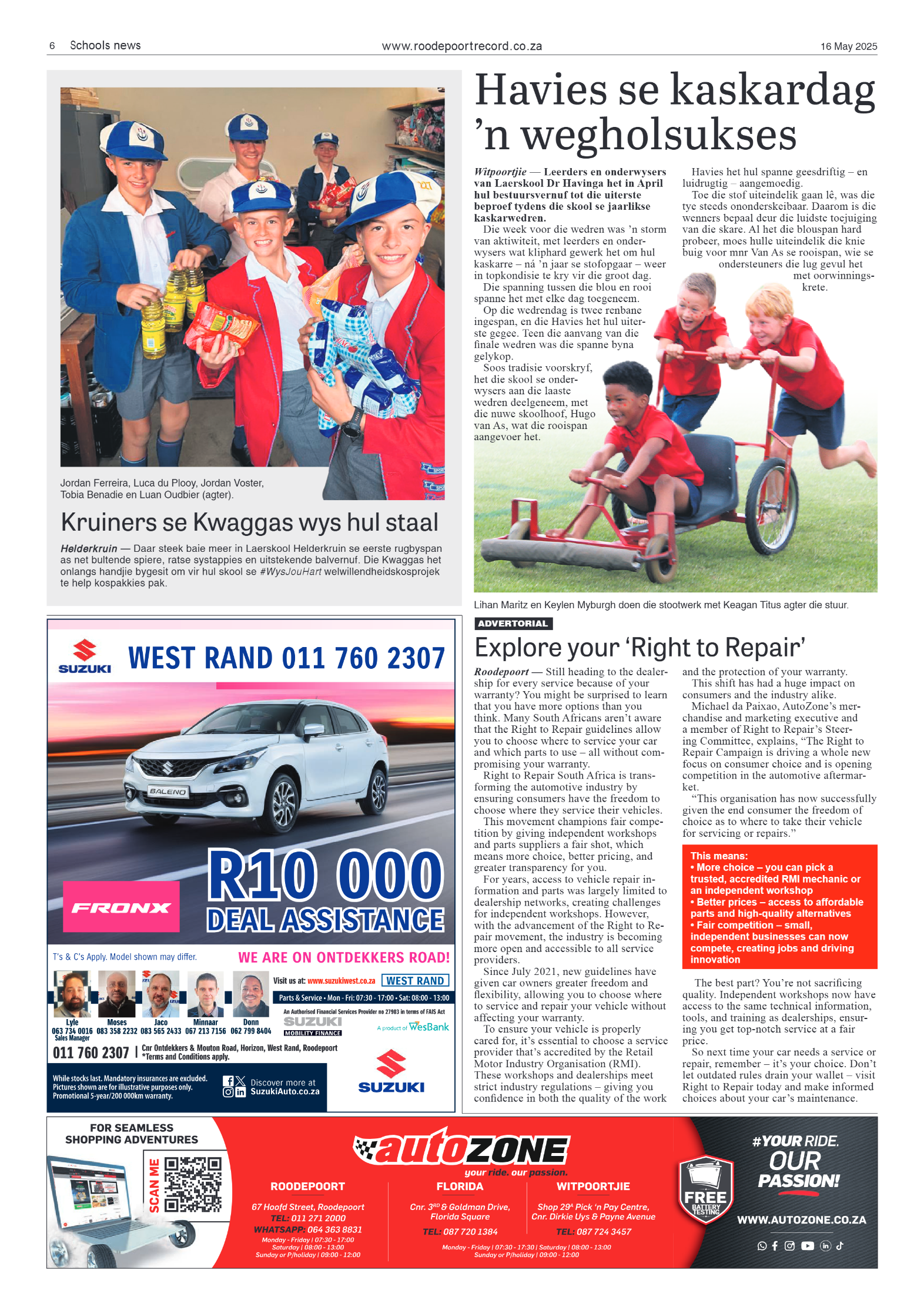 Roodepoort Record 16 May 2025 page 6