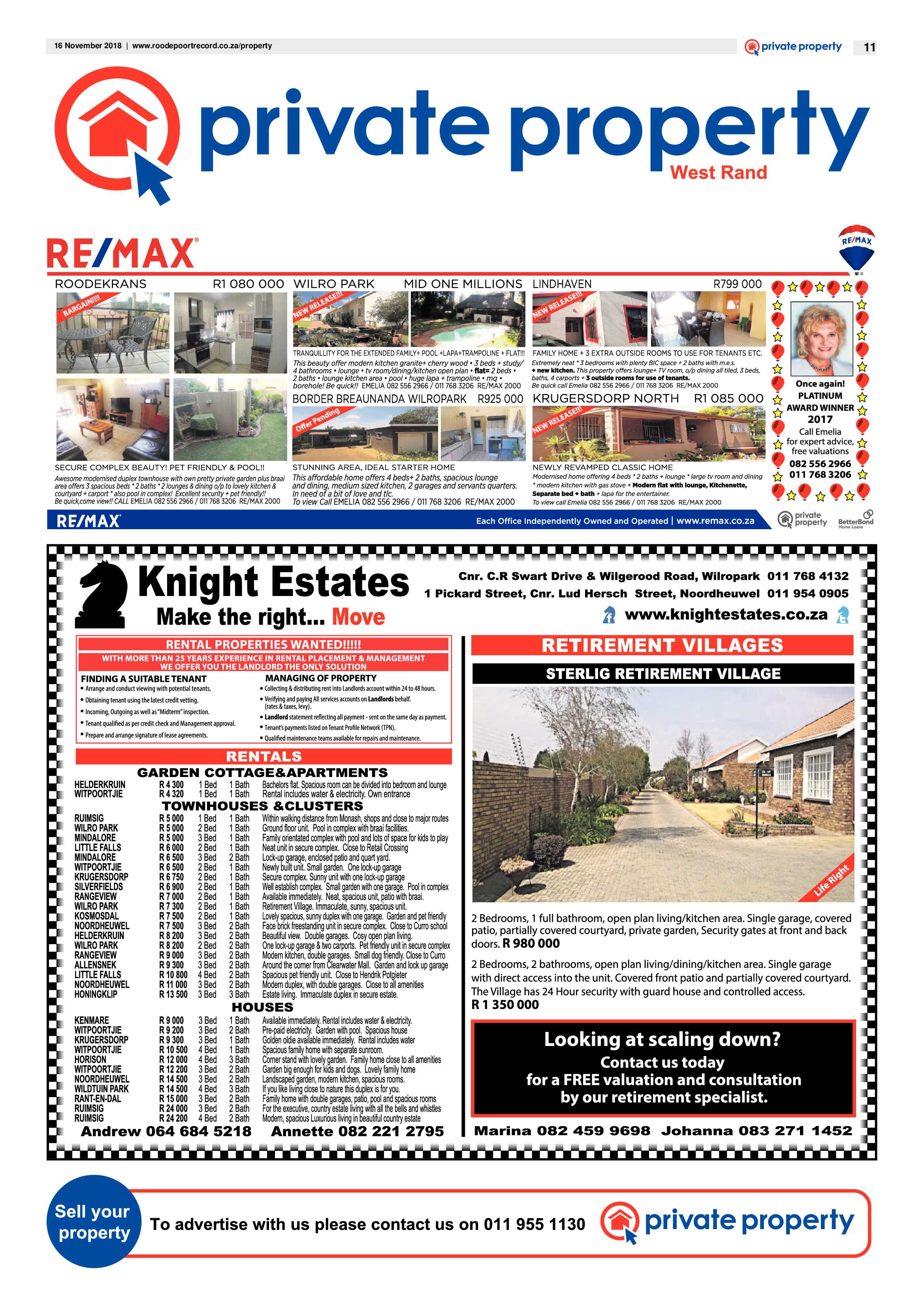 Roodepoort Record 16 November 2018 page 11