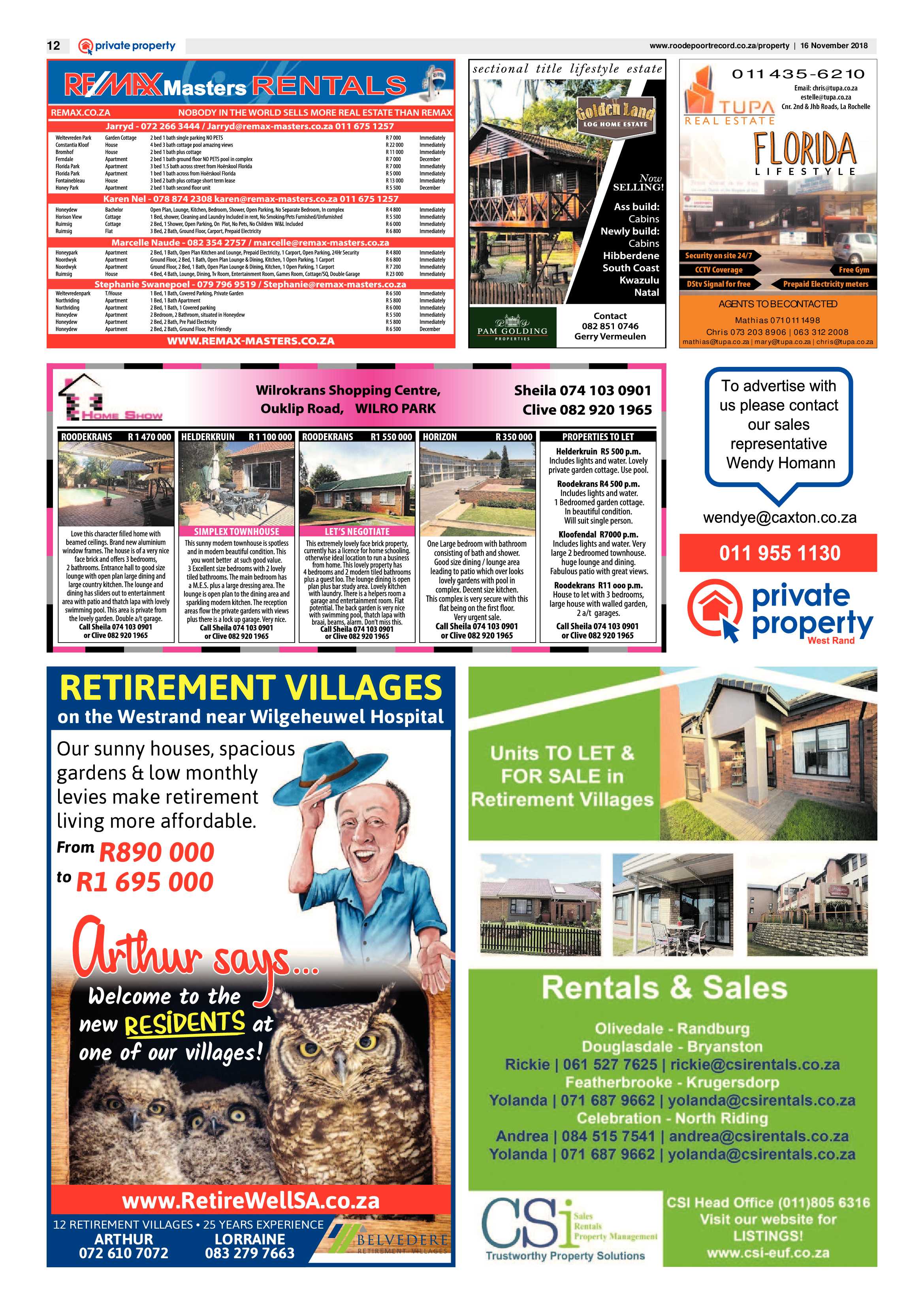 Roodepoort Record 16 November 2018 page 12