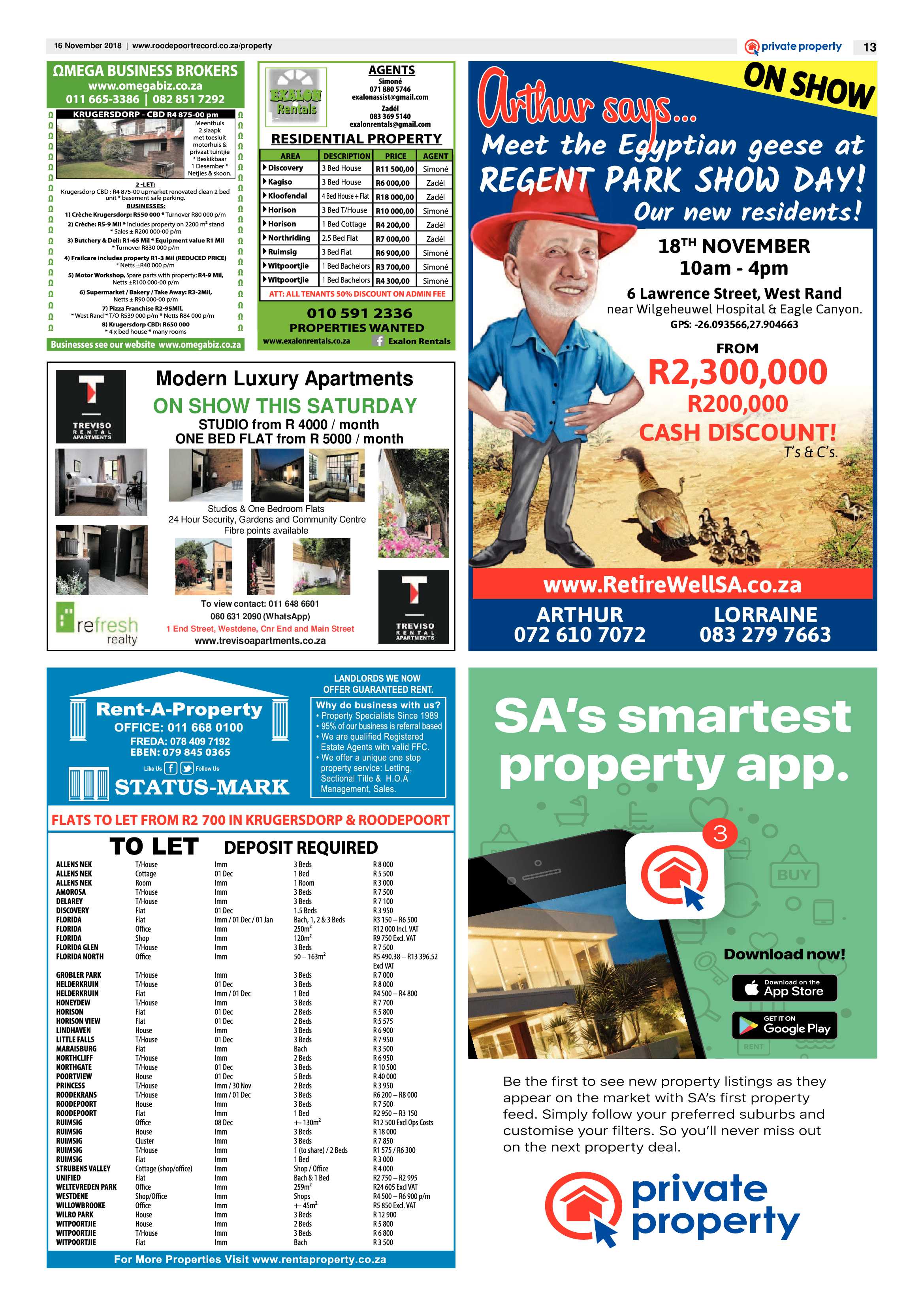 Roodepoort Record 16 November 2018 page 13