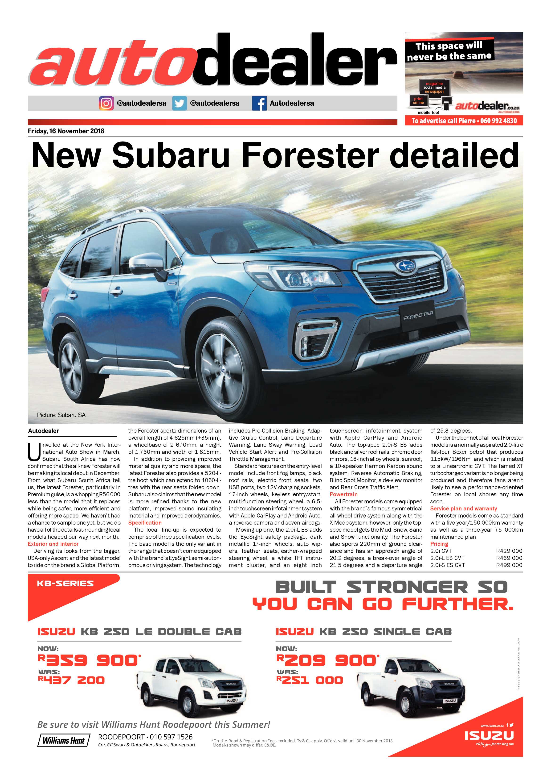 Roodepoort Record 16 November 2018 page 17