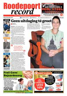 Roodepoort Record 16 November 2018