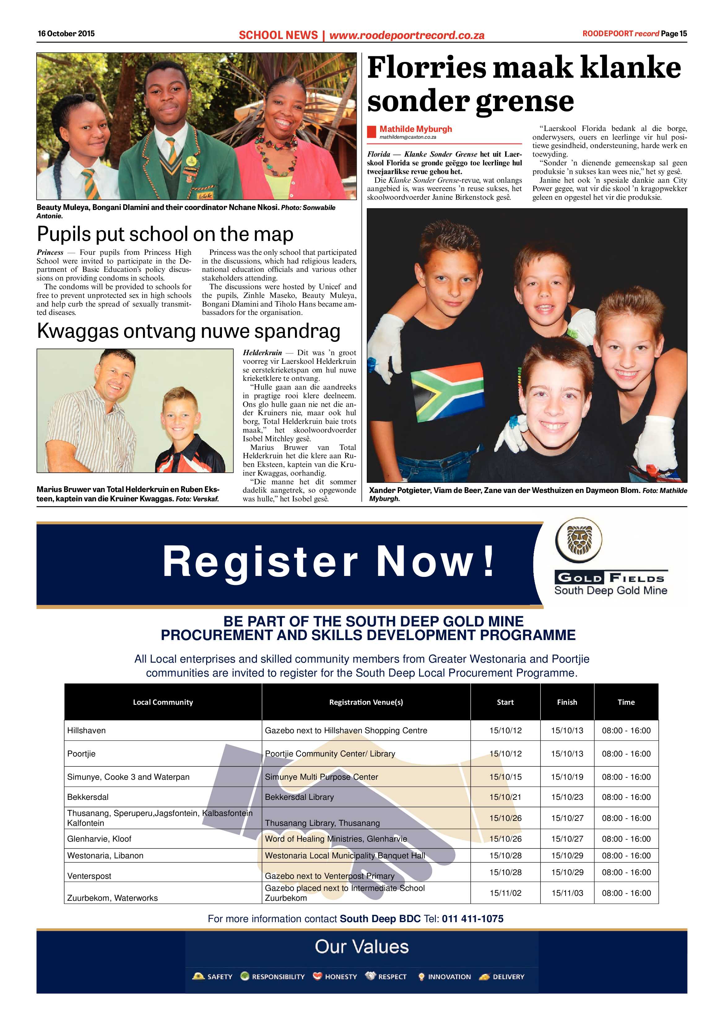 Roodepoort Record 16 October 2015 page 15