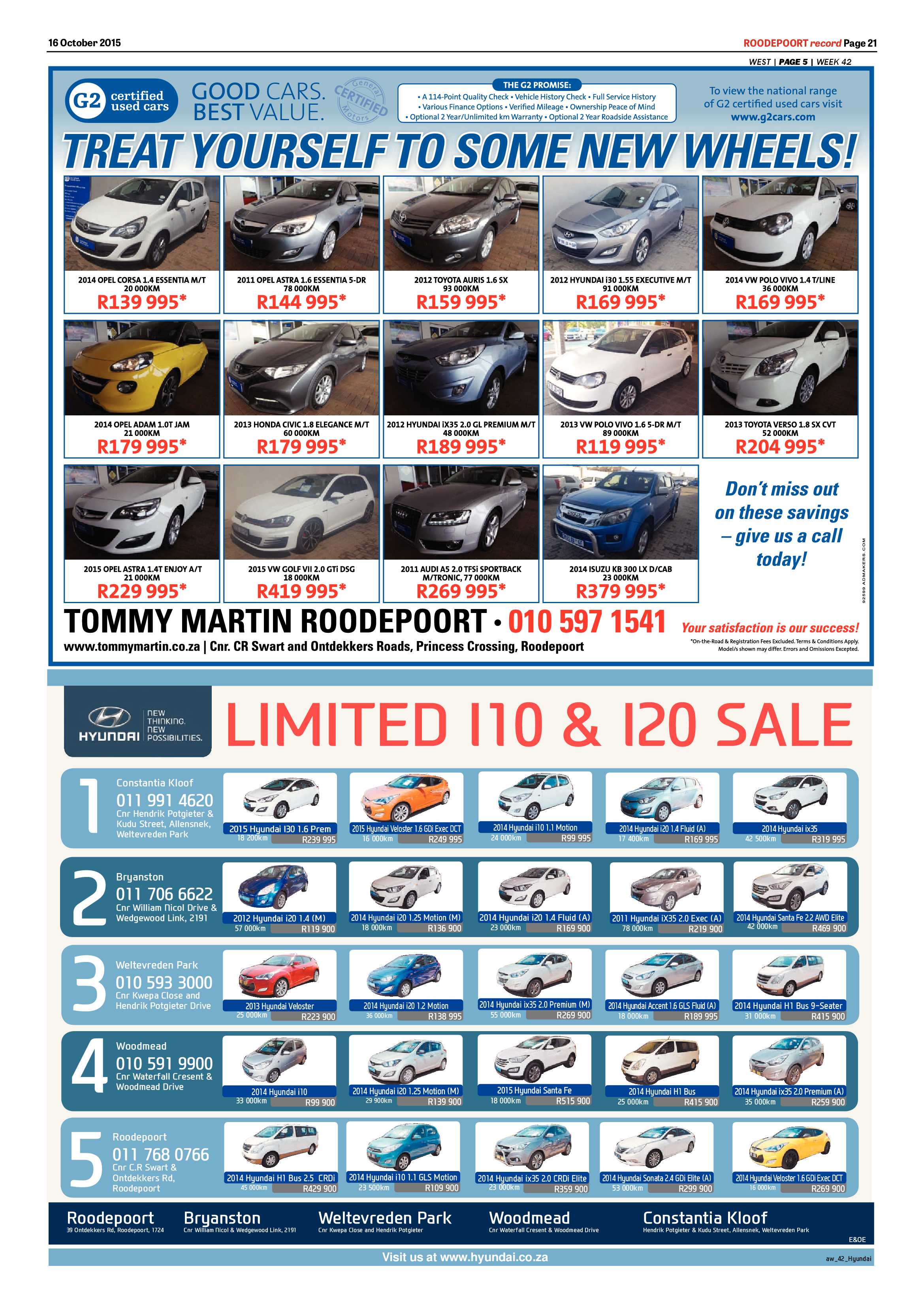 Roodepoort Record 16 October 2015 page 21