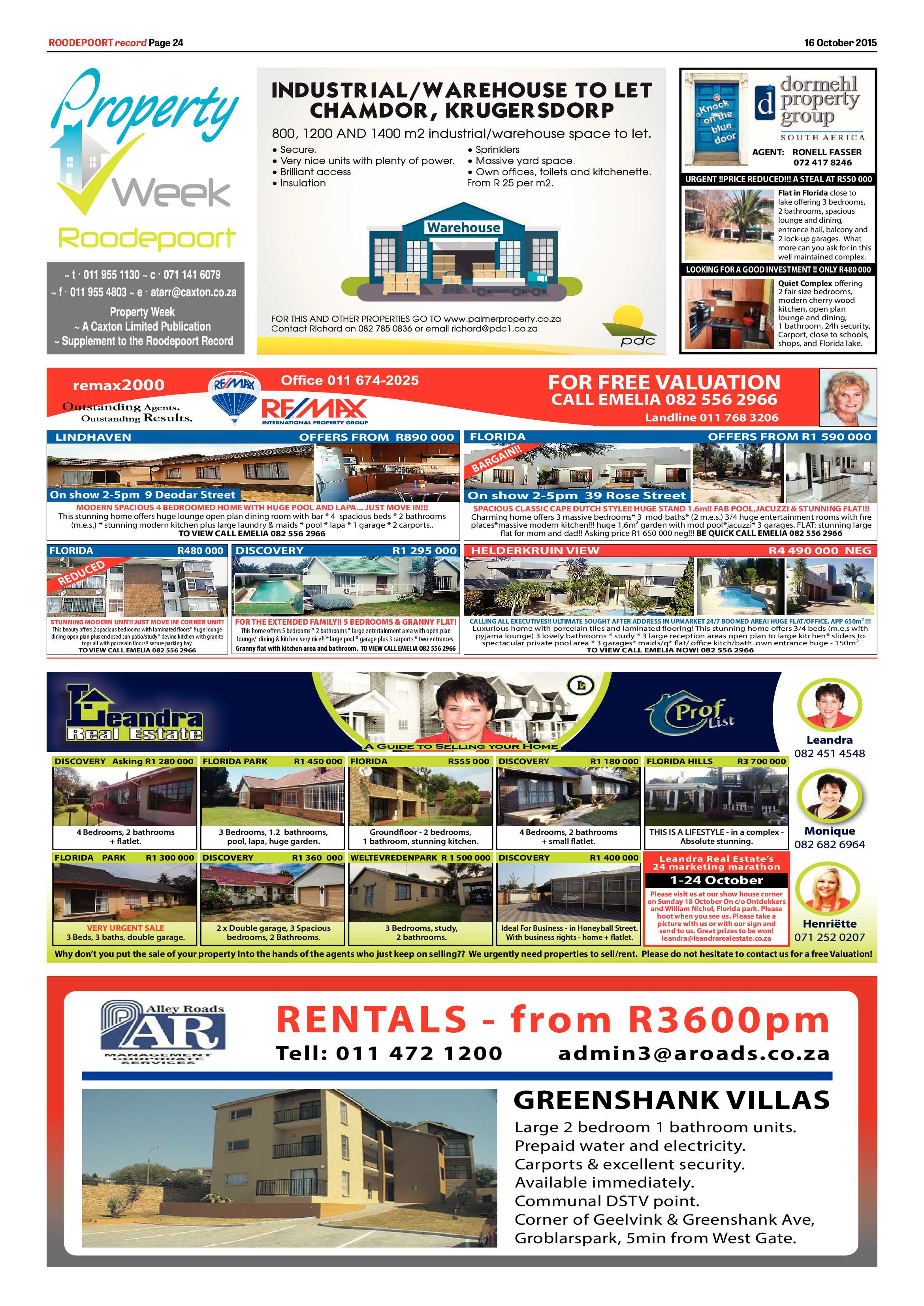 Roodepoort Record 16 October 2015 page 24