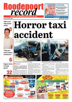 Roodepoort Record 16 October 2015