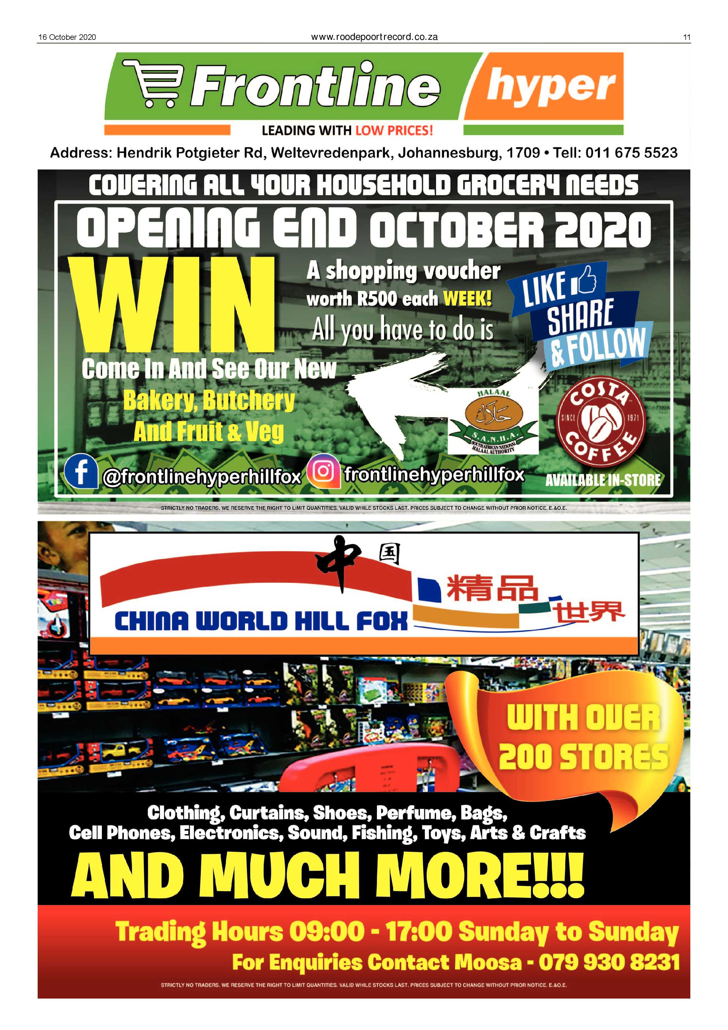 Roodepoort Record 16 October 2020 page 11