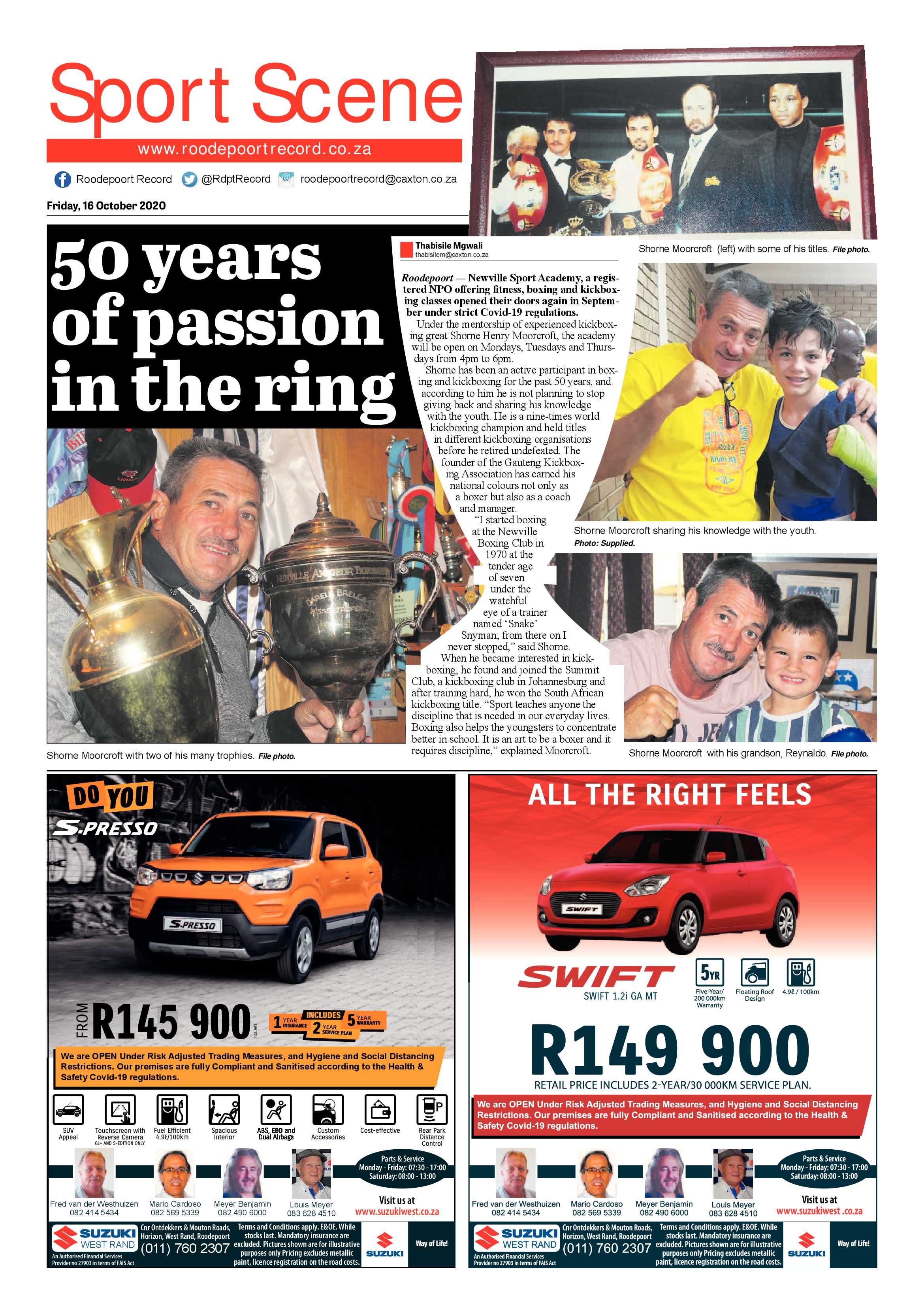 Roodepoort Record 16 October 2020 page 16