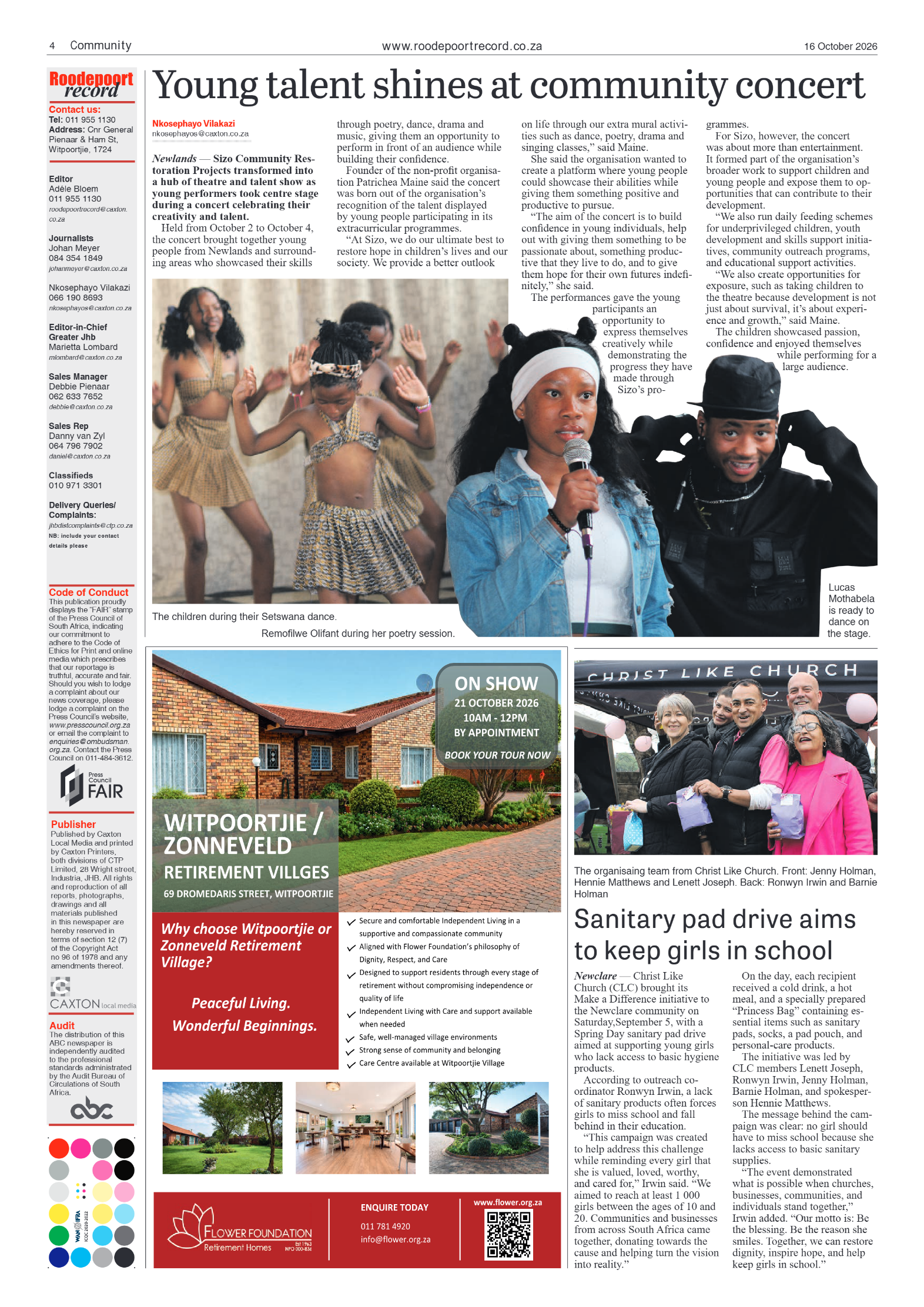Roodepoort Record 16 October 2026 page 4