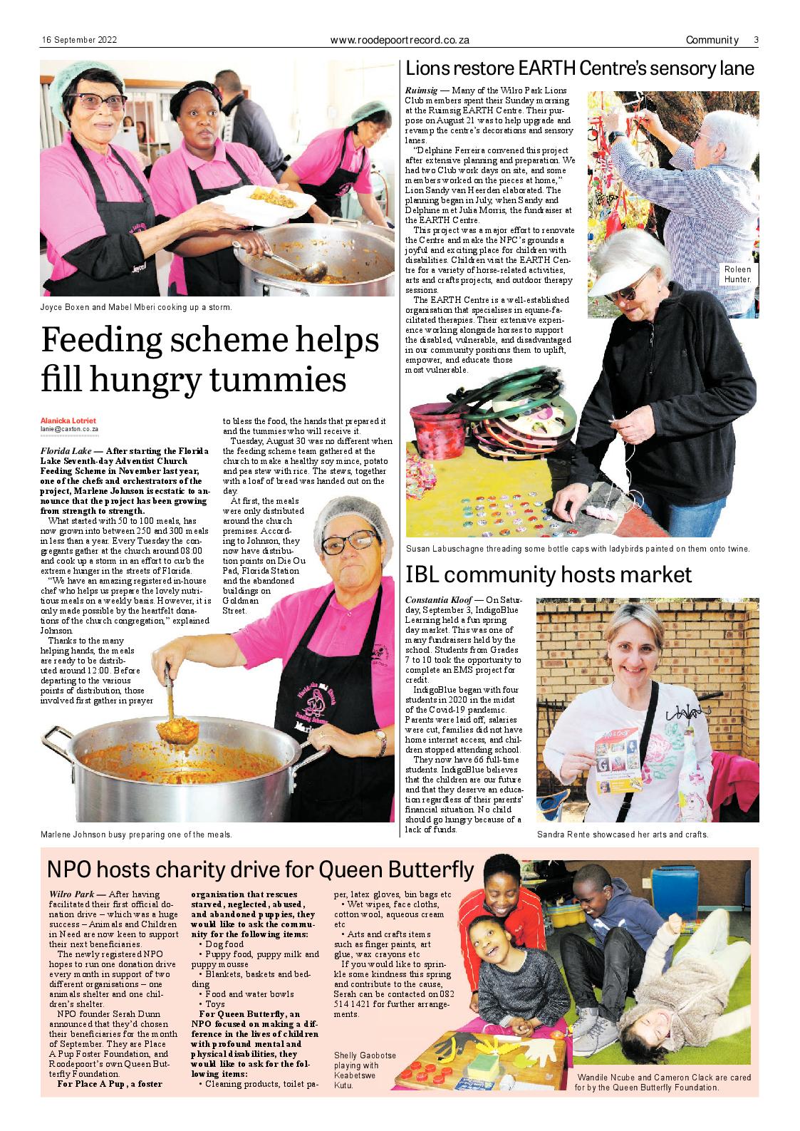 Roodepoort Record 16 September 2022 page 3