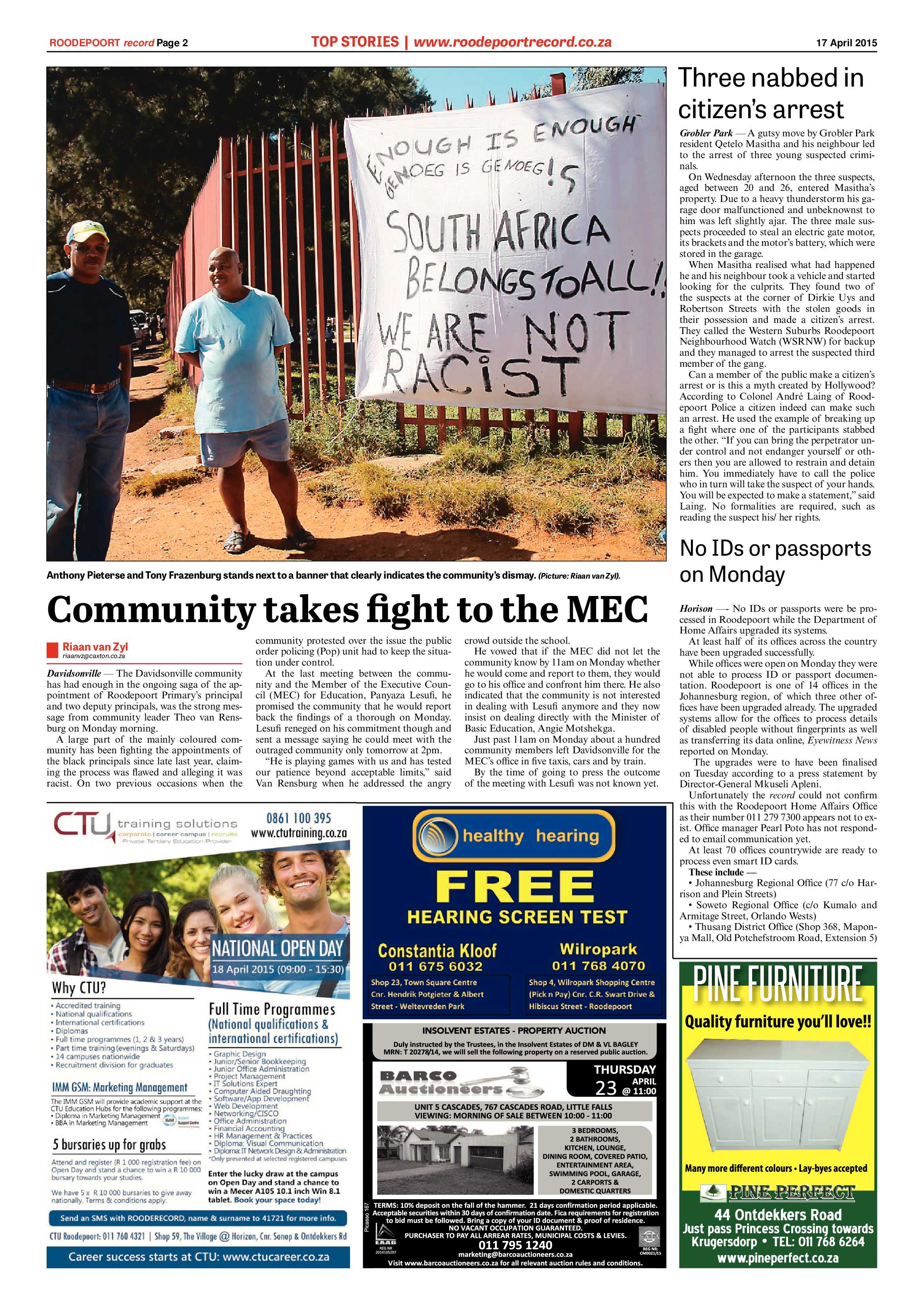 Roodepoort Record 17 April 2015 page 2