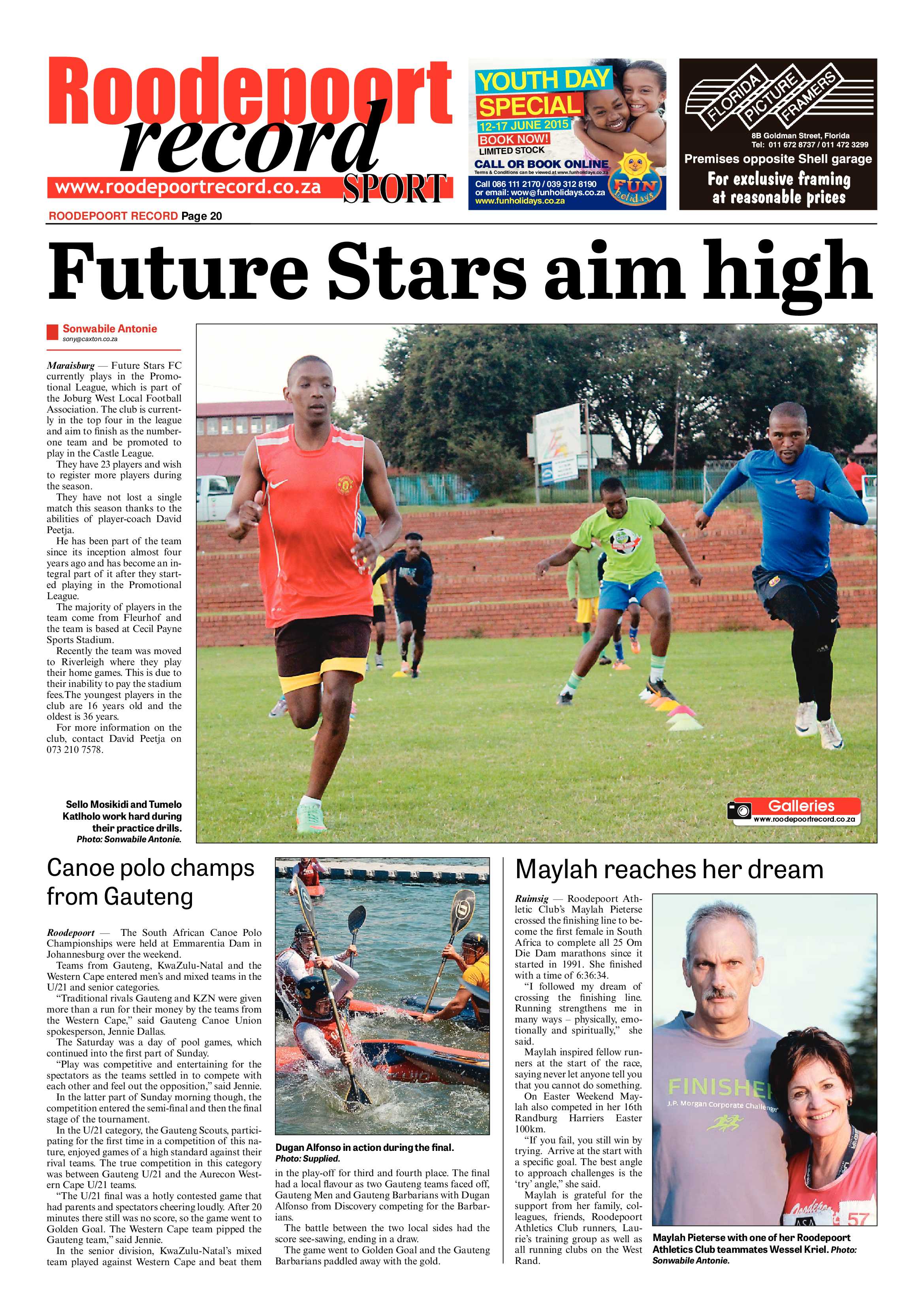 Roodepoort Record 17 April 2015 page 20