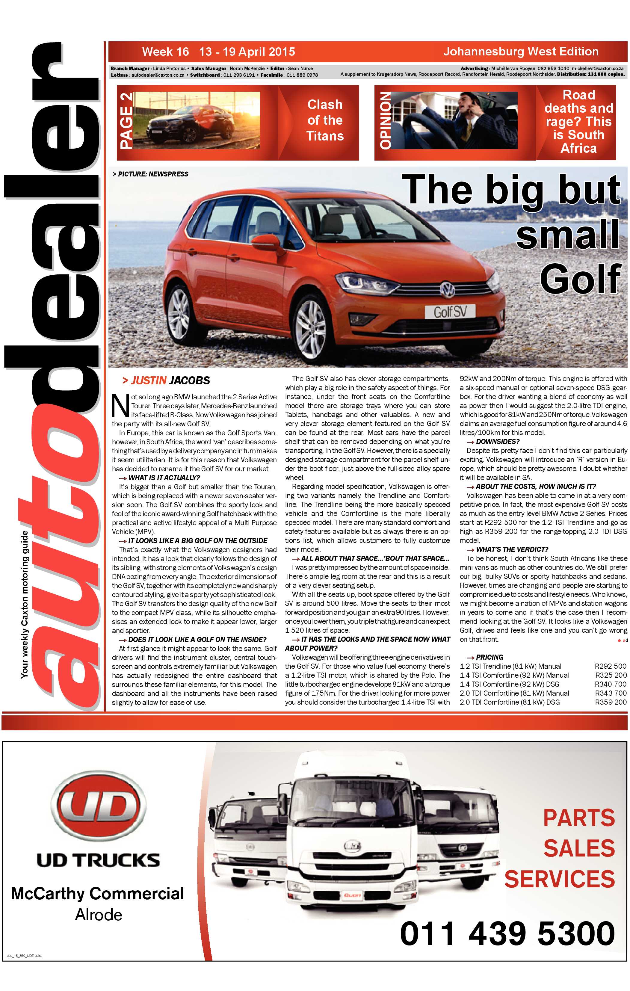 Roodepoort Record 17 April 2015 page 21