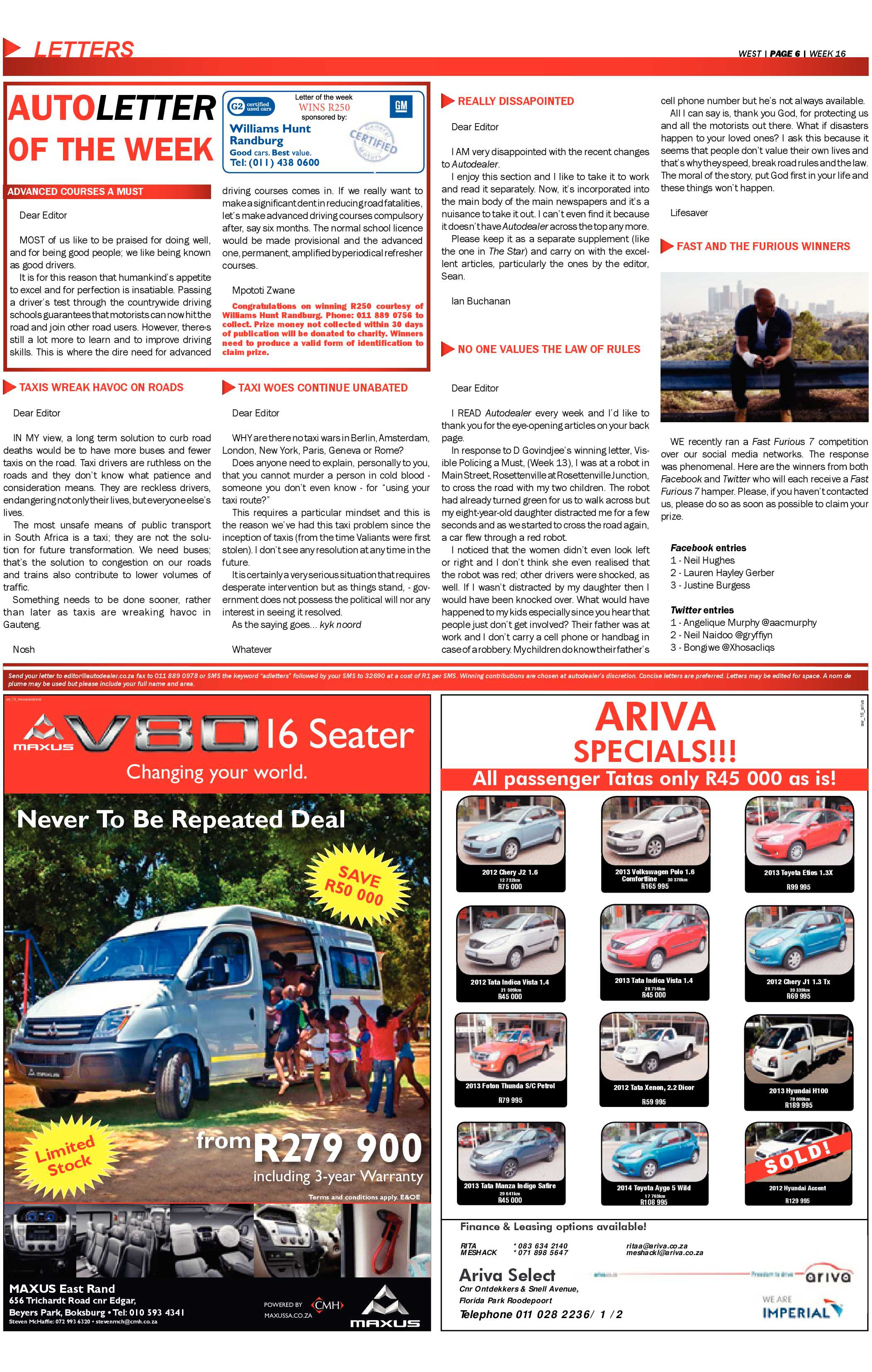 Roodepoort Record 17 April 2015 page 26