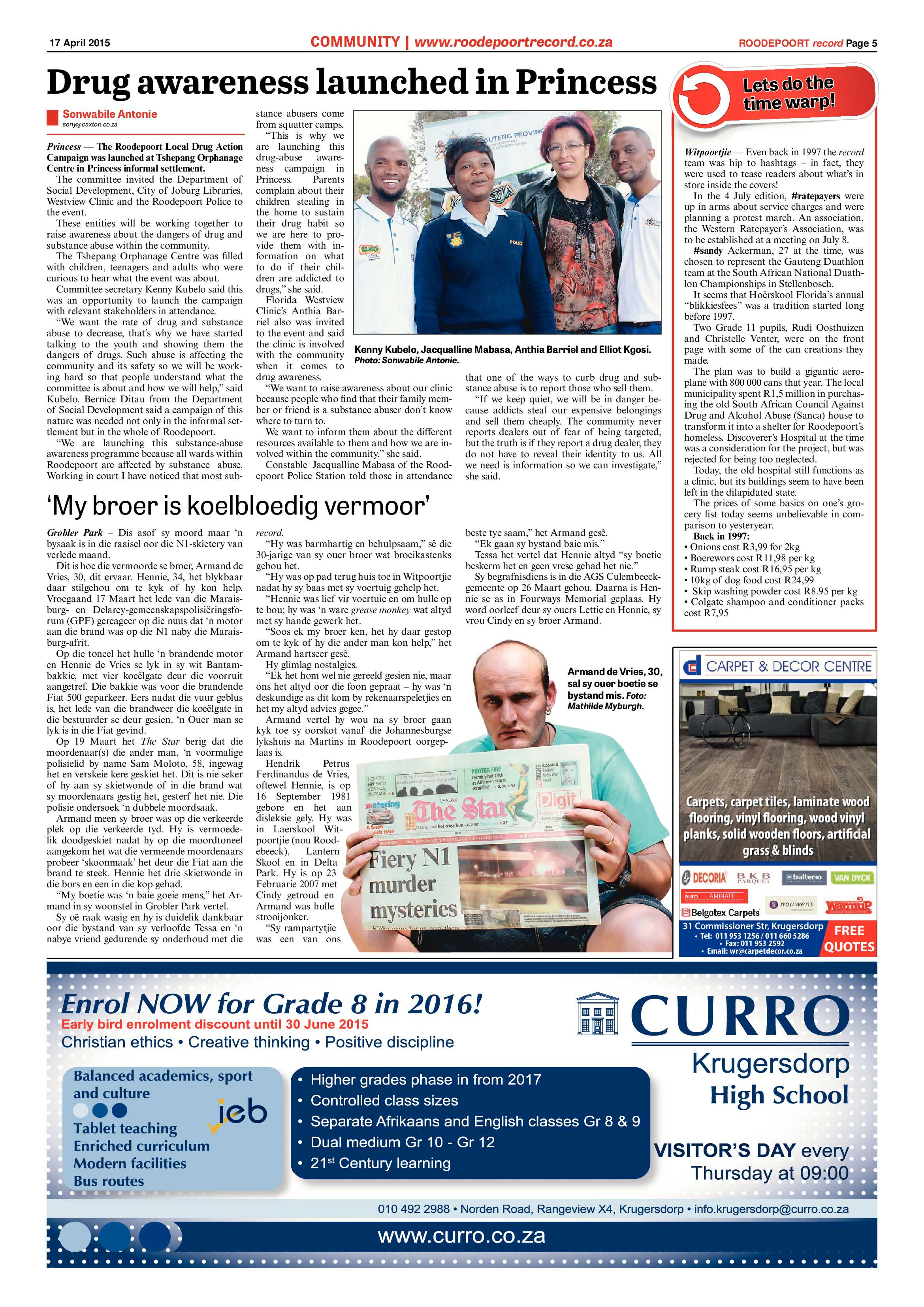 Roodepoort Record 17 April 2015 page 5