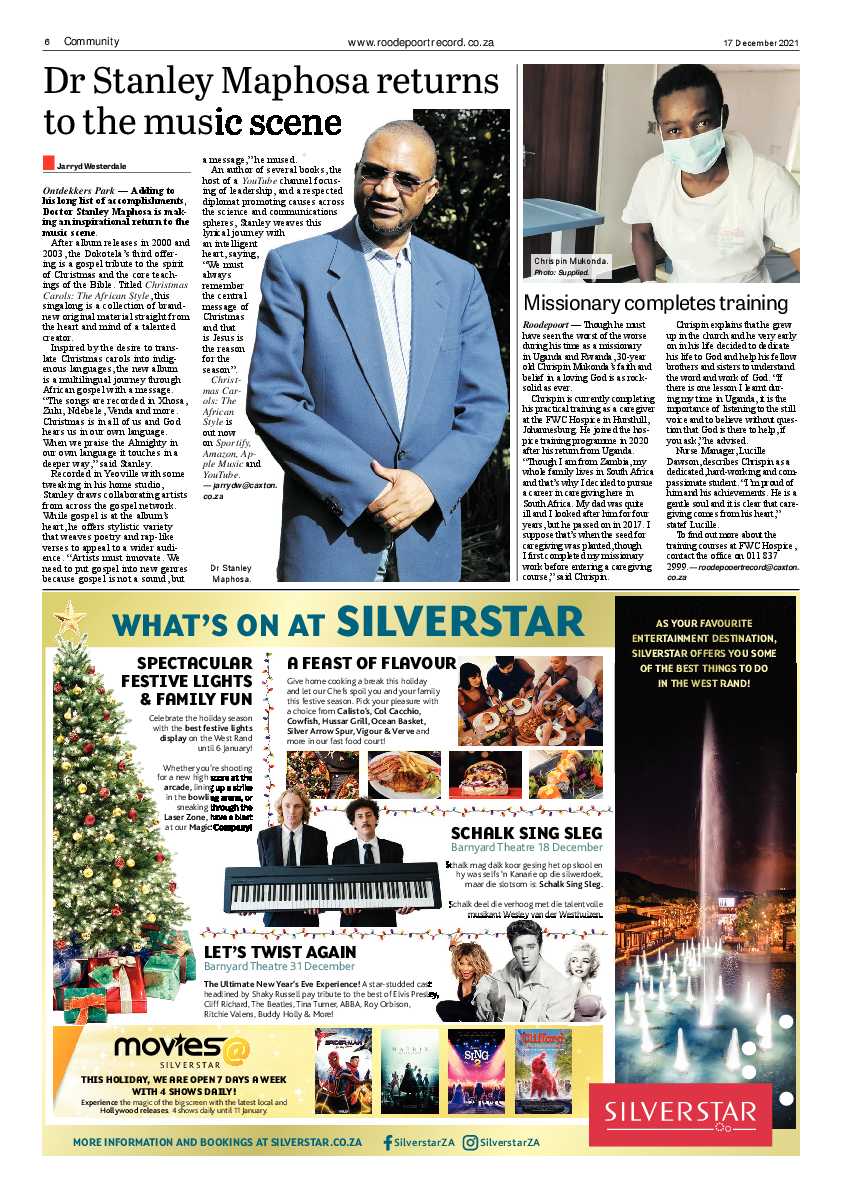 Roodepoort Record 17 December 2021 page 6
