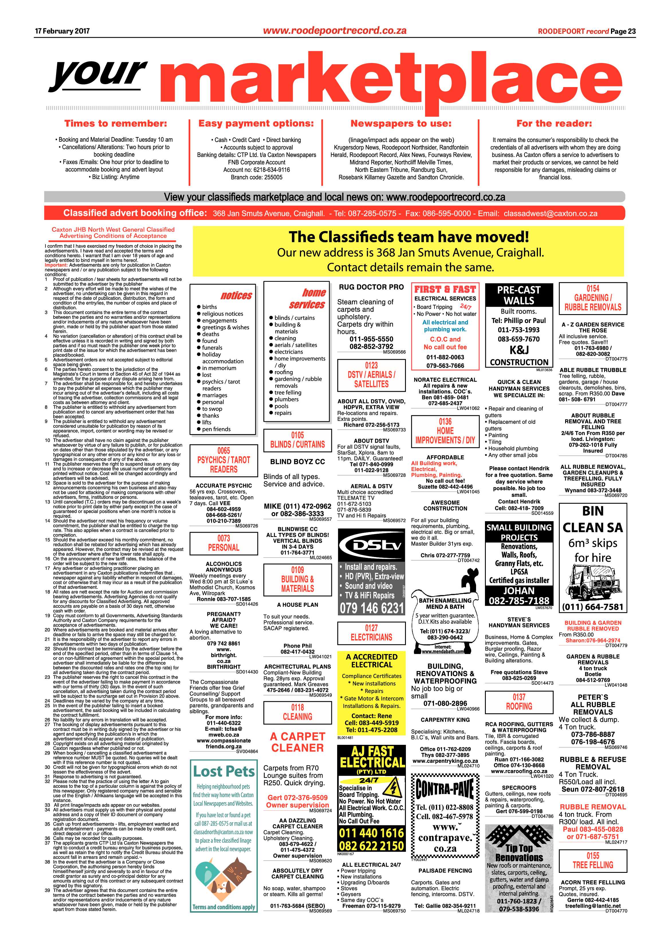 Roodepoort Record 17 February 2017 page 23