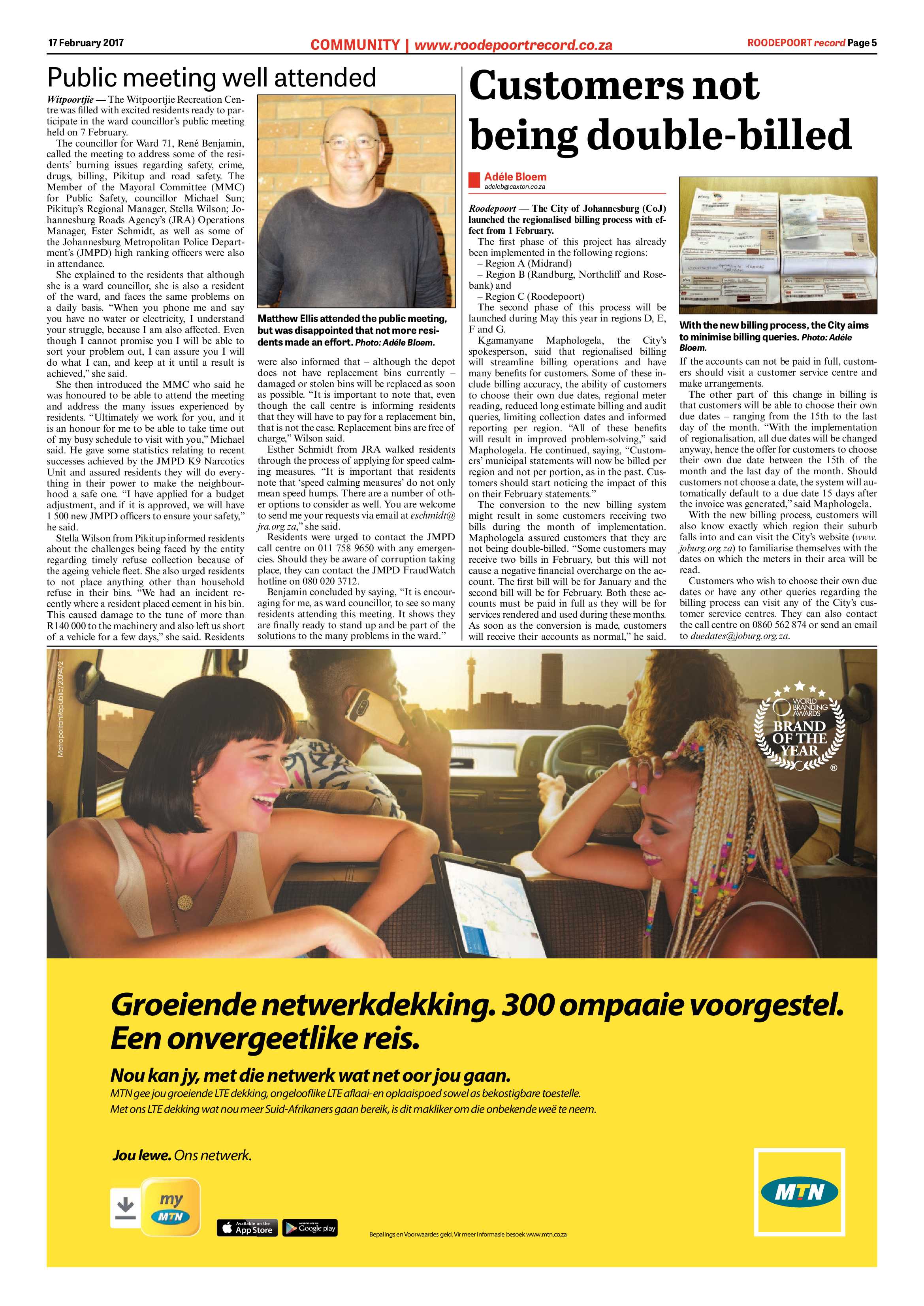 Roodepoort Record 17 February 2017 page 5