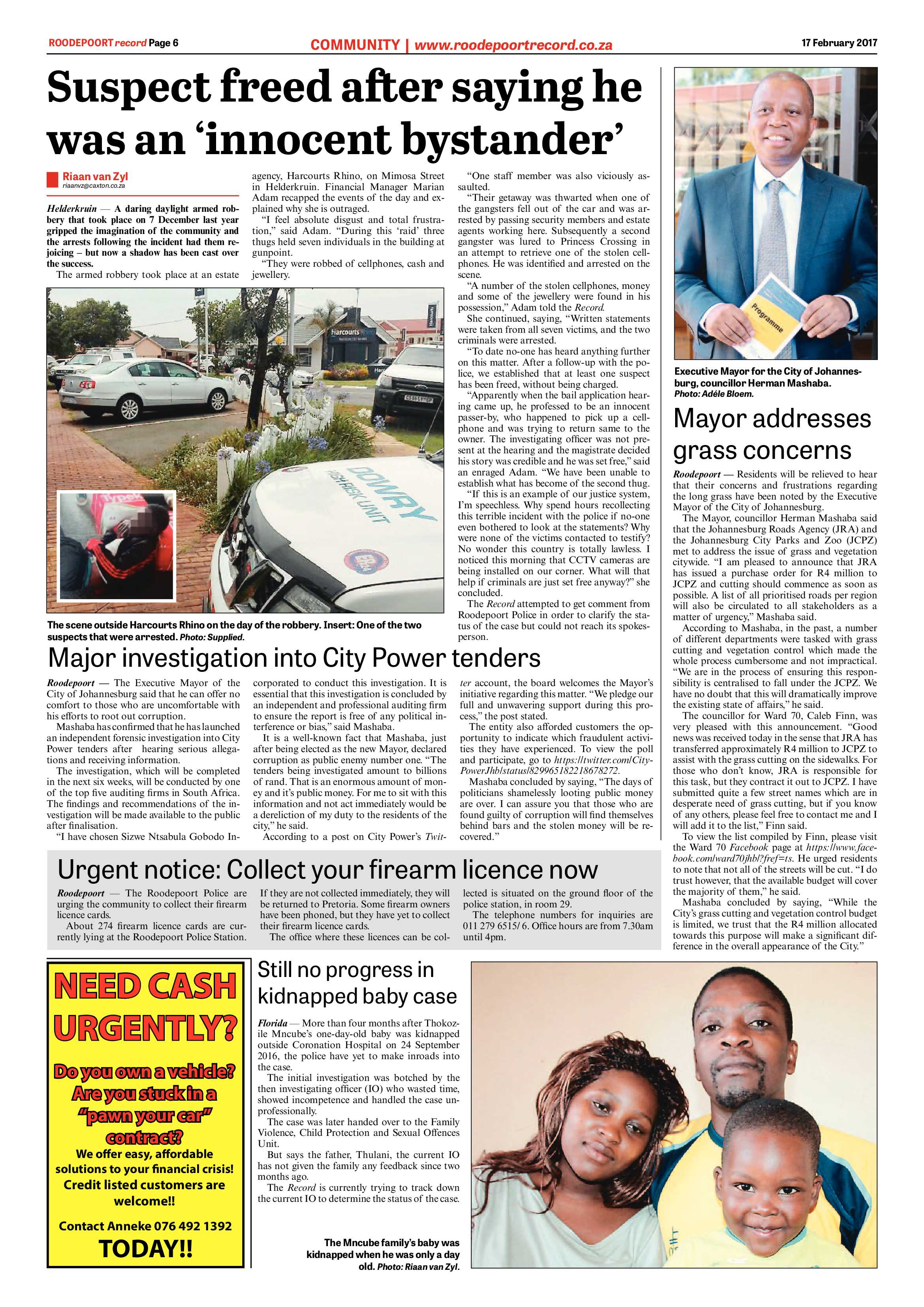 Roodepoort Record 17 February 2017 page 6