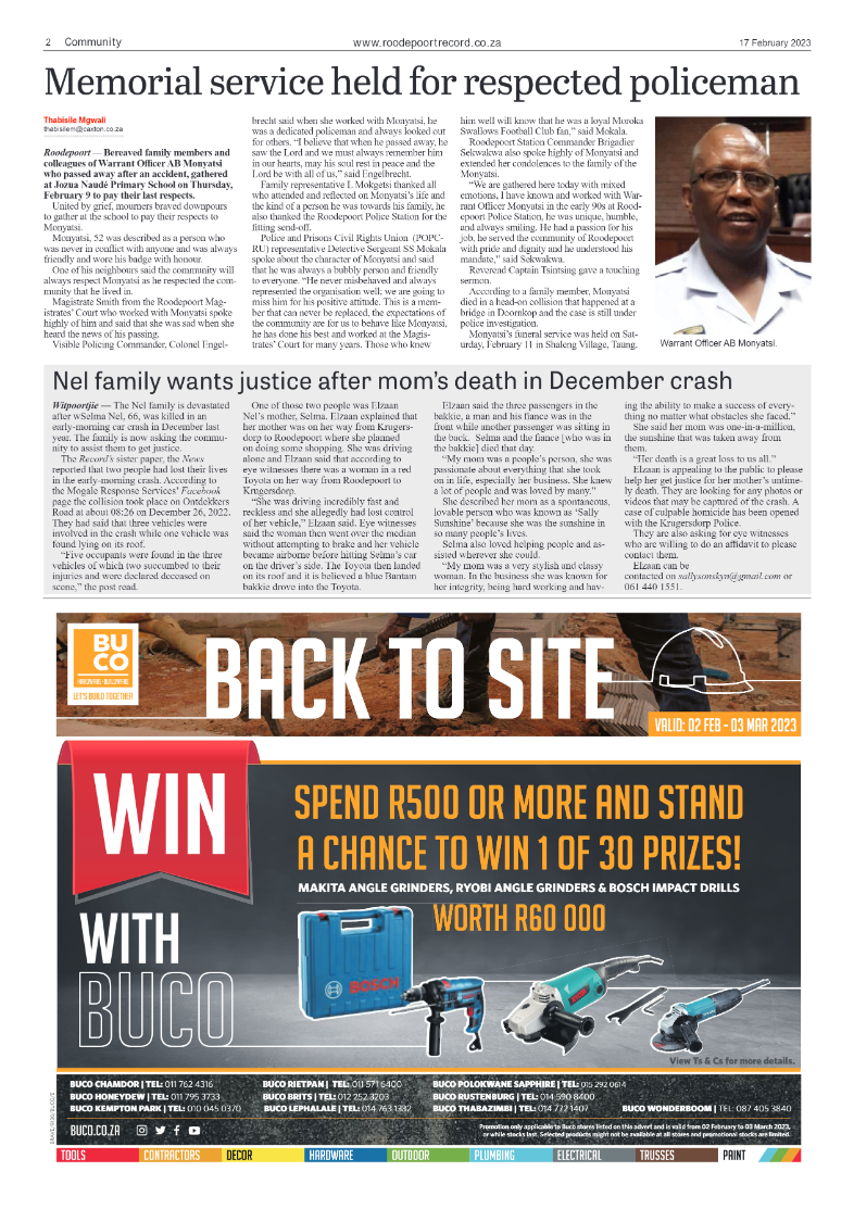 Roodepoort Record 17 February 2023 page 2