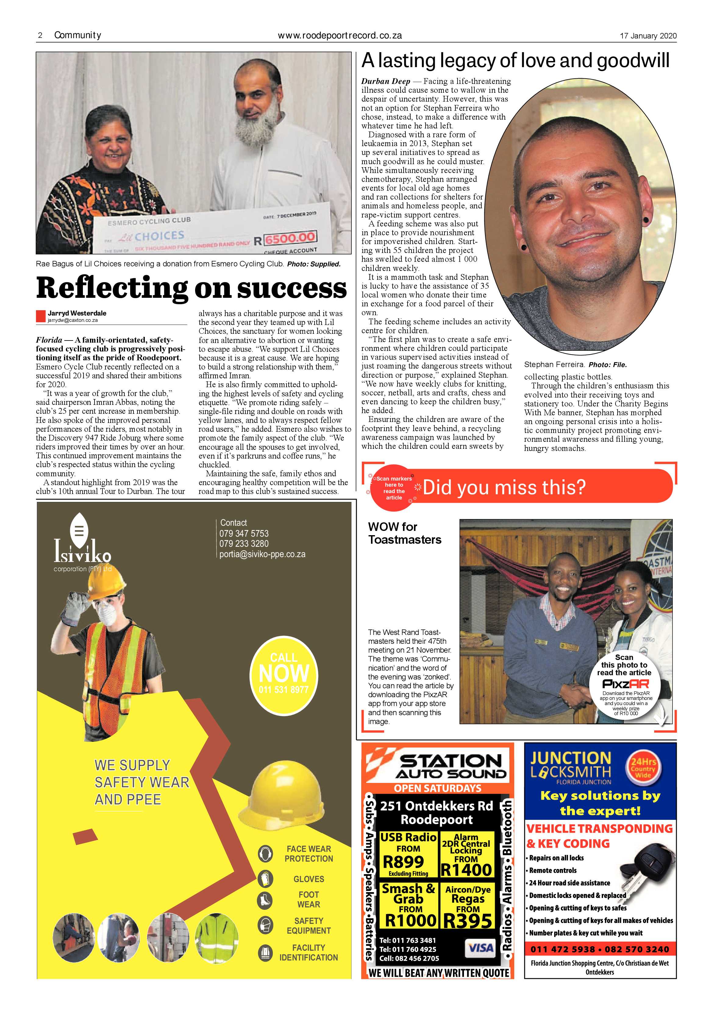 Roodepoort Record 17 January 2020 page 2