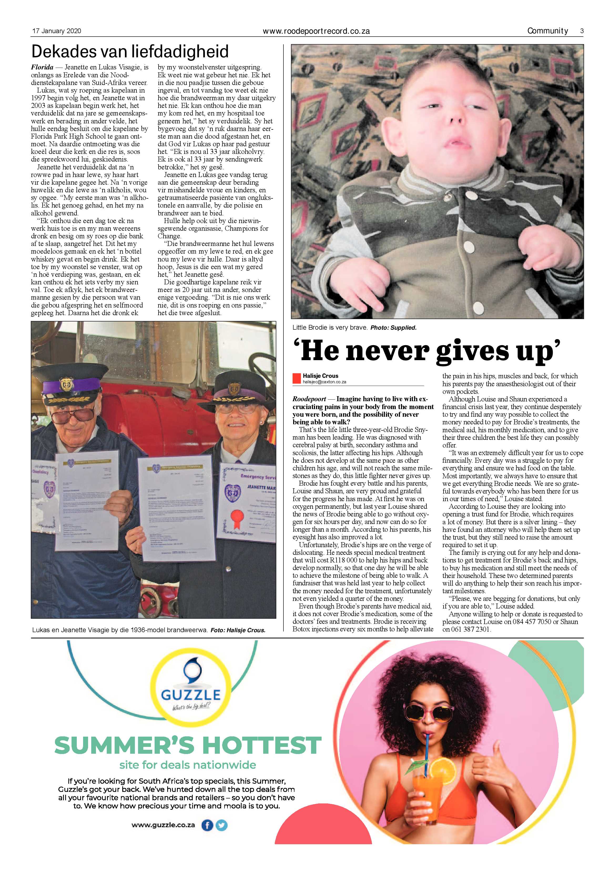 Roodepoort Record 17 January 2020 page 3