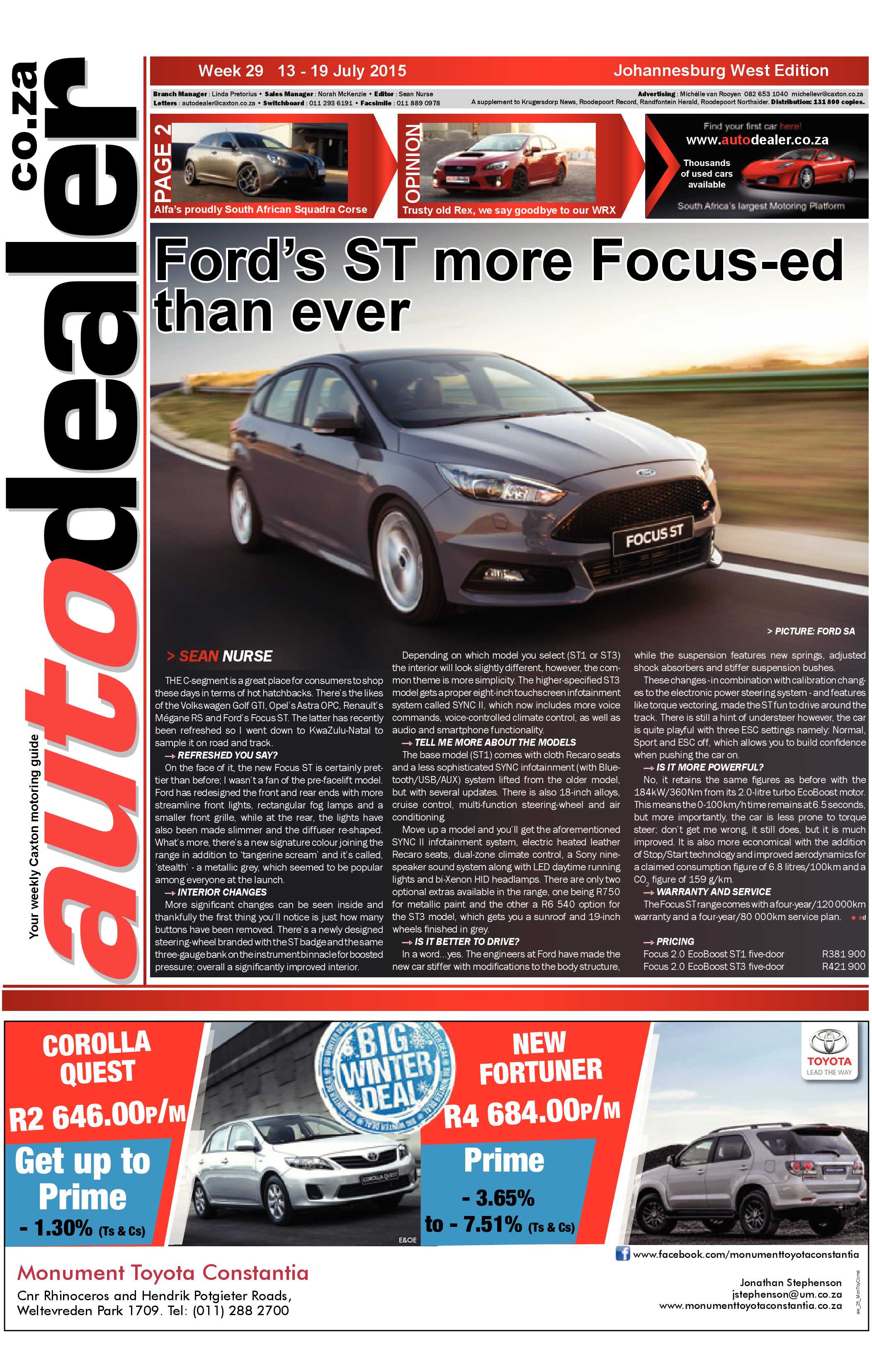 Roodepoort Record 17 July 2015 page 21