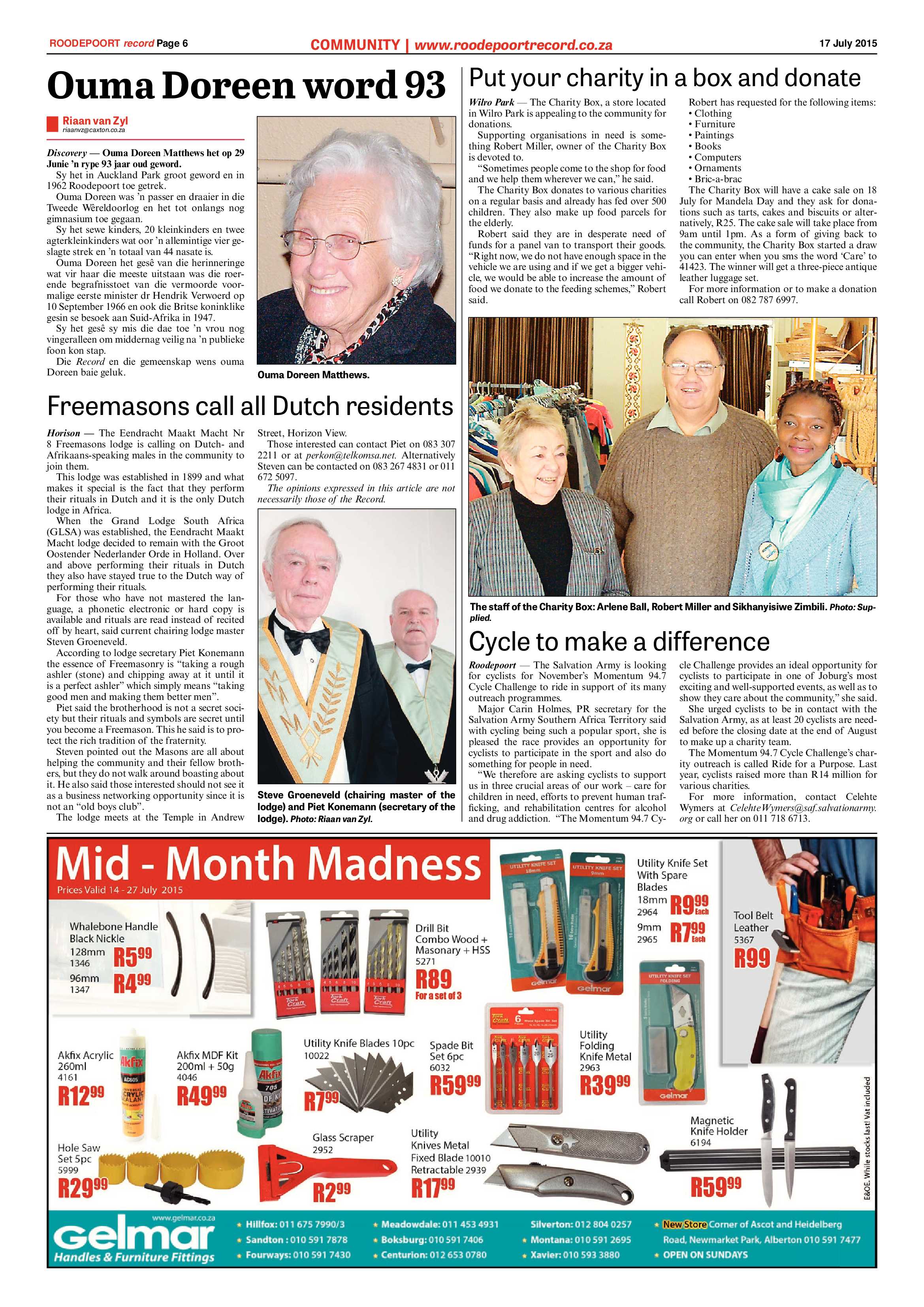 Roodepoort Record 17 July 2015 page 6