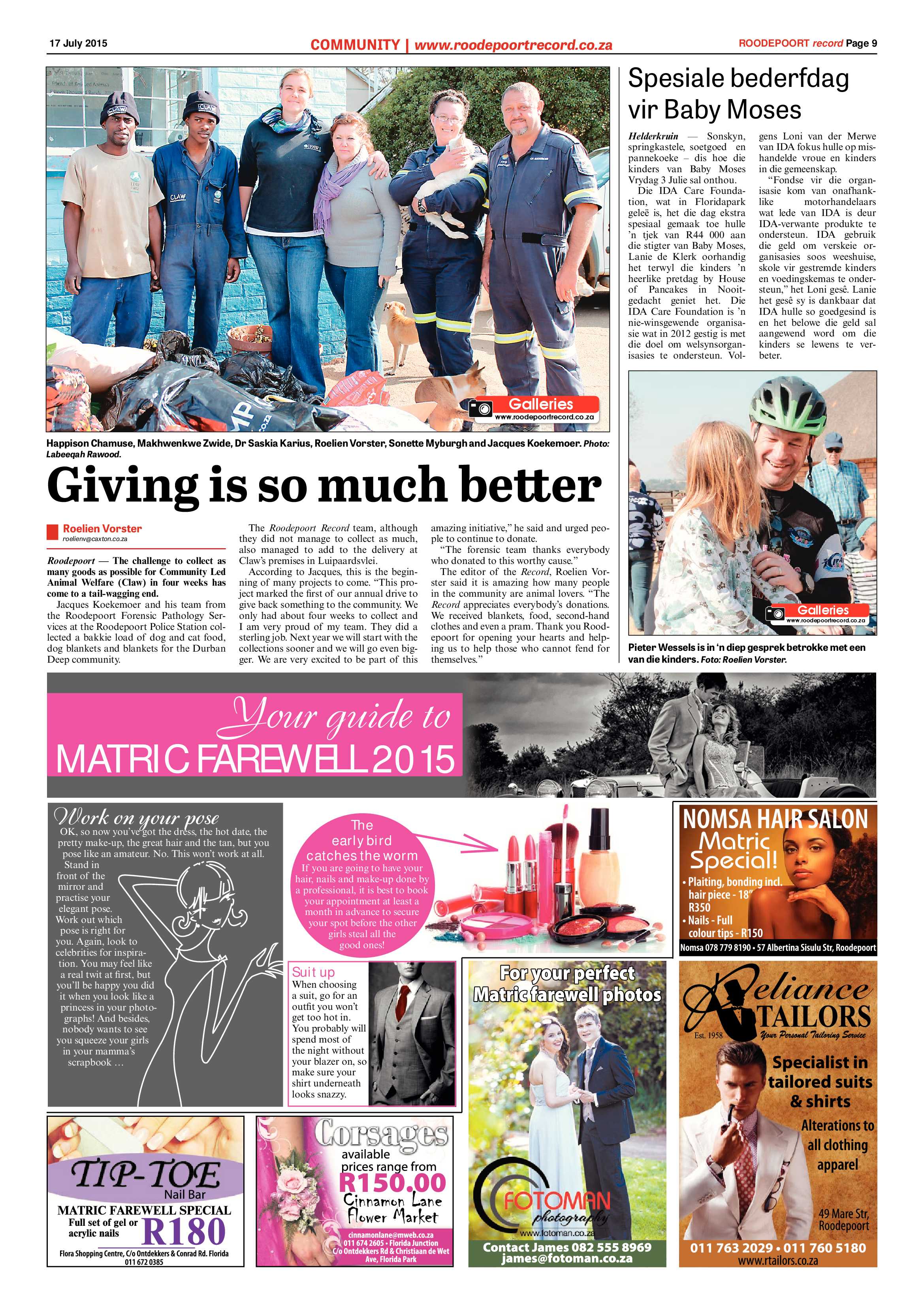 Roodepoort Record 17 July 2015 page 9