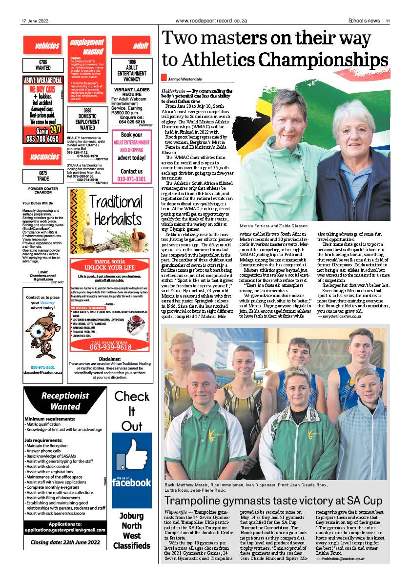 Roodepoort Record 17 June 2022 page 11