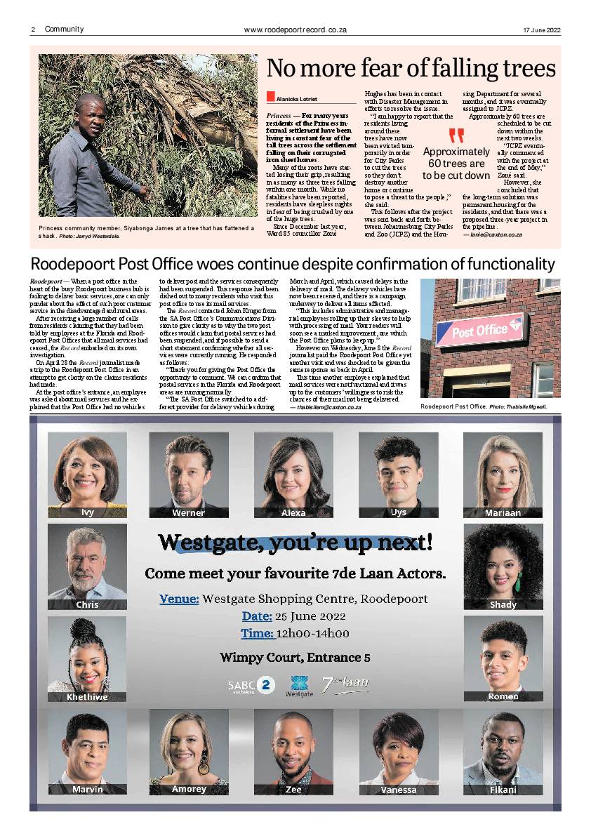 Roodepoort Record 17 June 2022 page 2