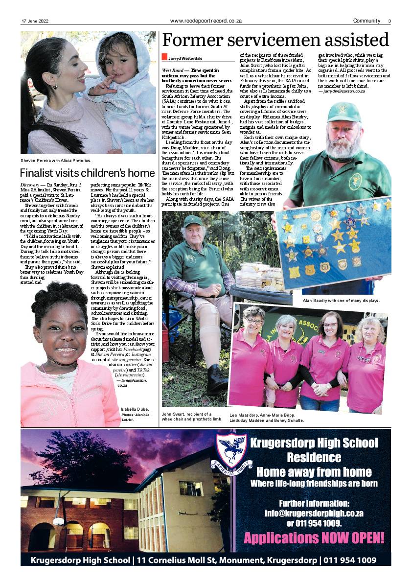 Roodepoort Record 17 June 2022 page 3