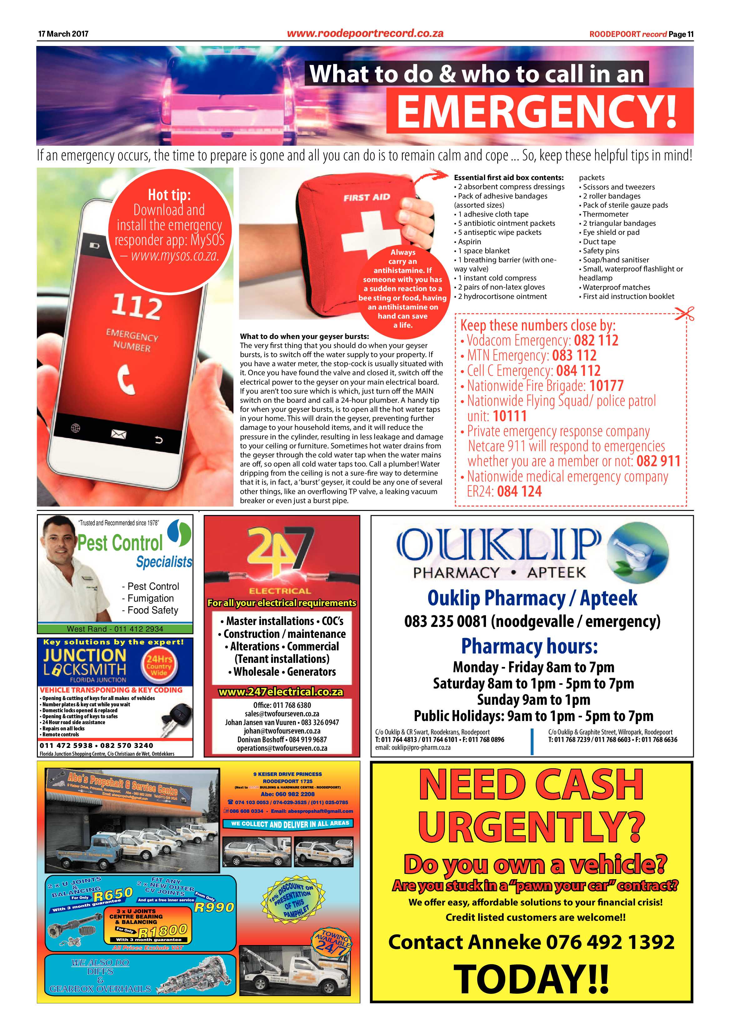 Roodepoort Record 17 March 2017 page 11