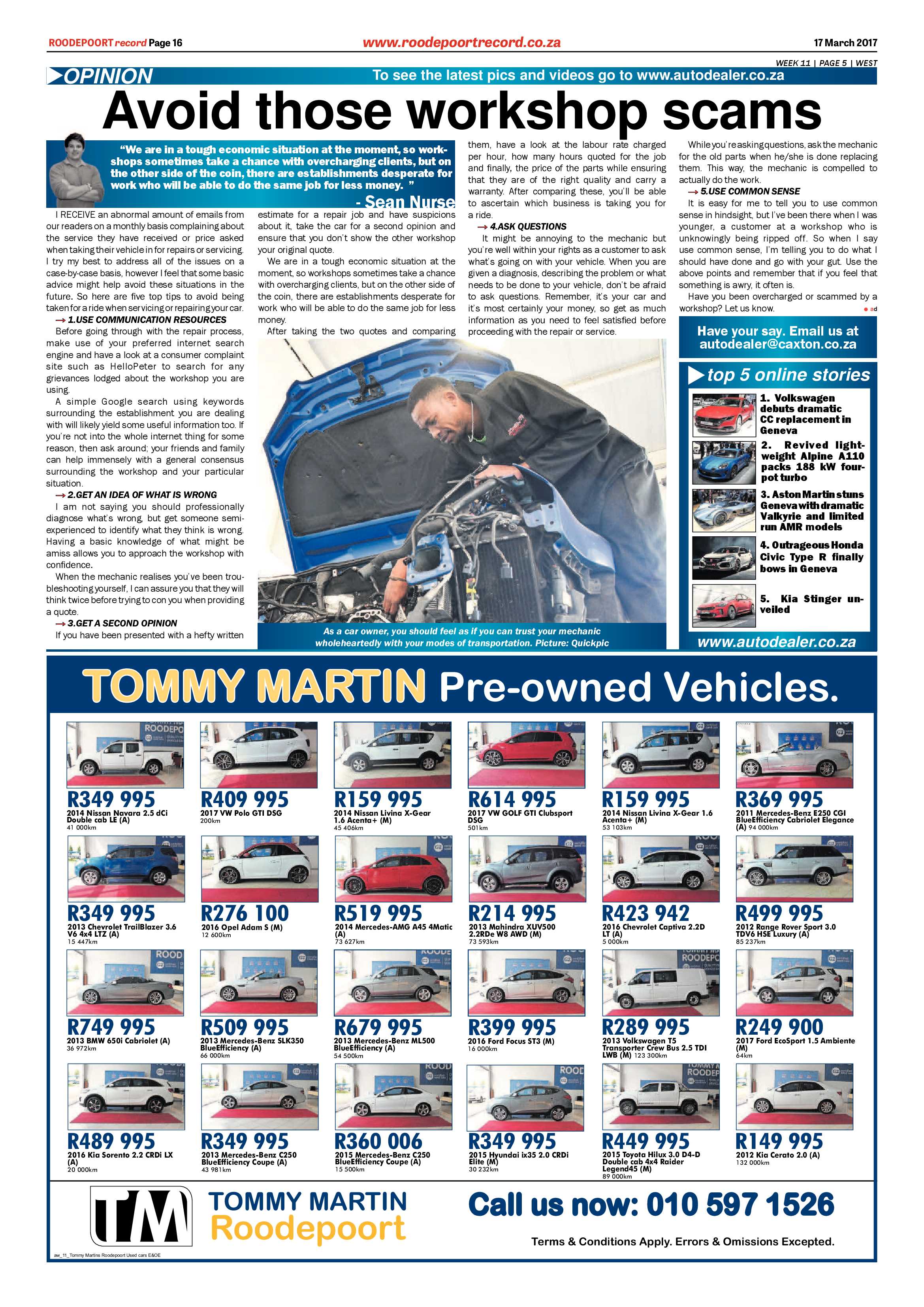 Roodepoort Record 17 March 2017 page 16