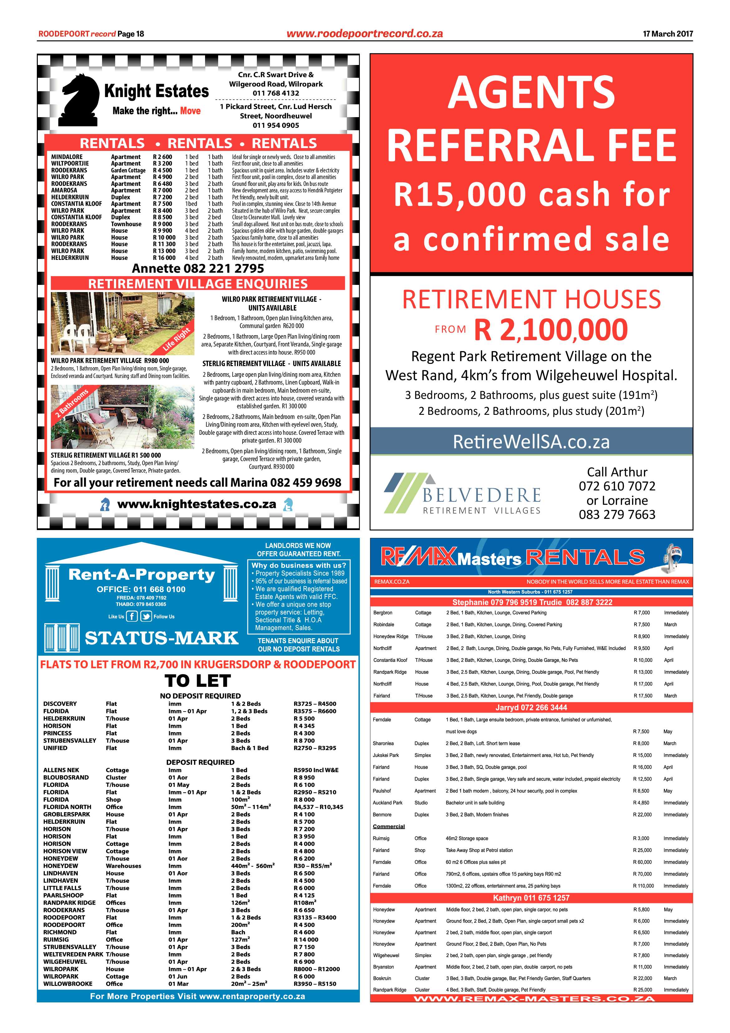 Roodepoort Record 17 March 2017 page 18