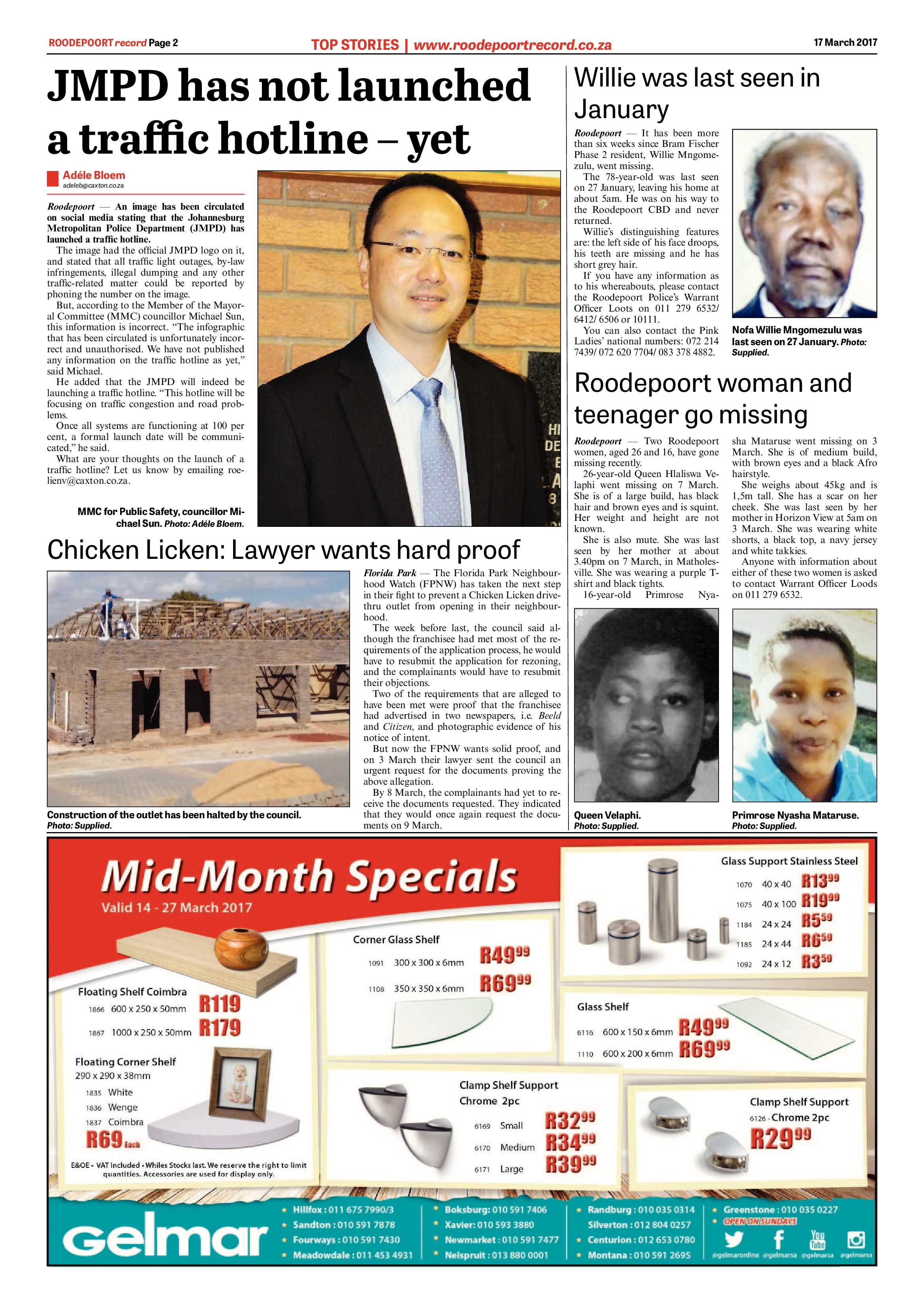Roodepoort Record 17 March 2017 page 2