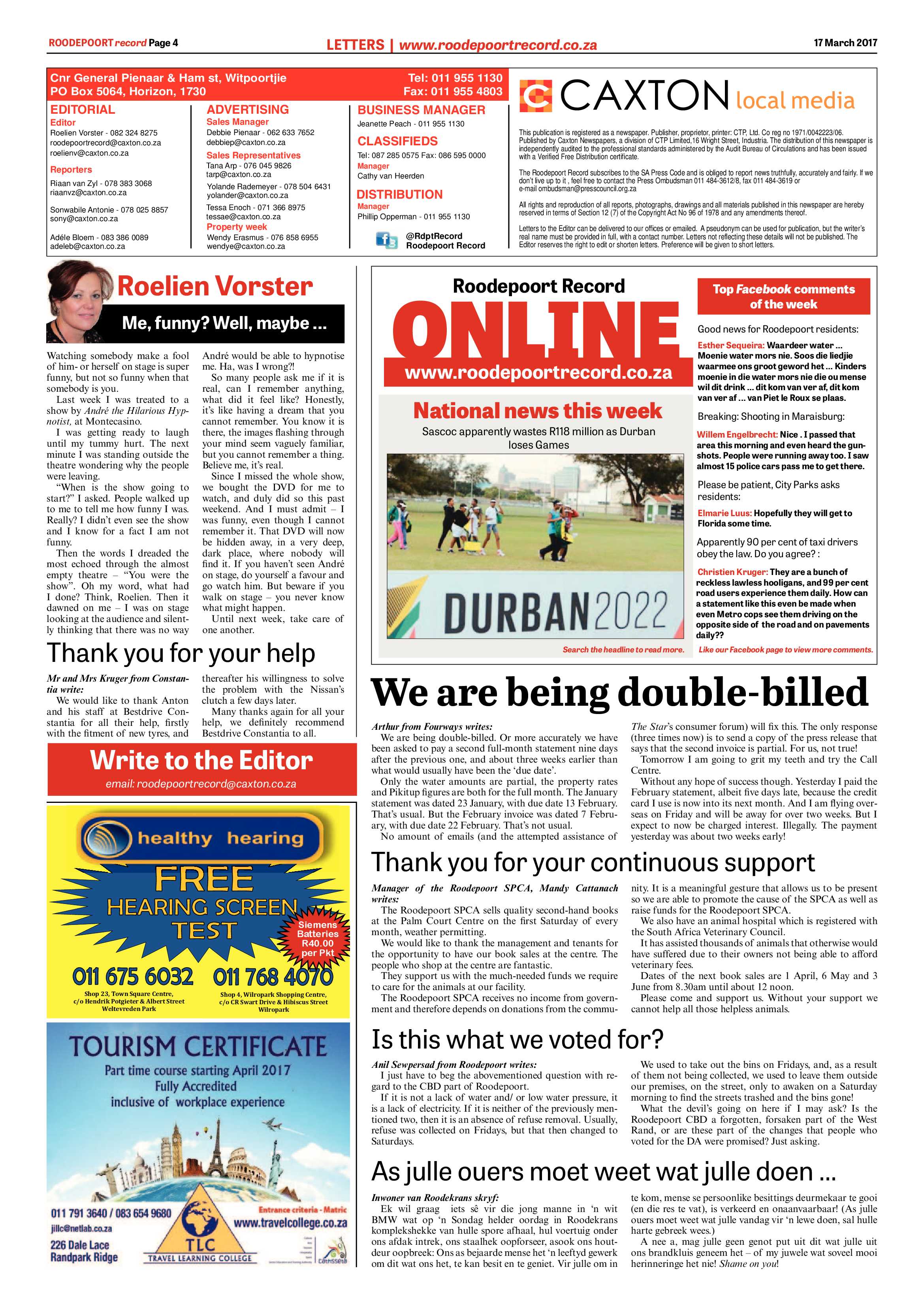 Roodepoort Record 17 March 2017 page 4
