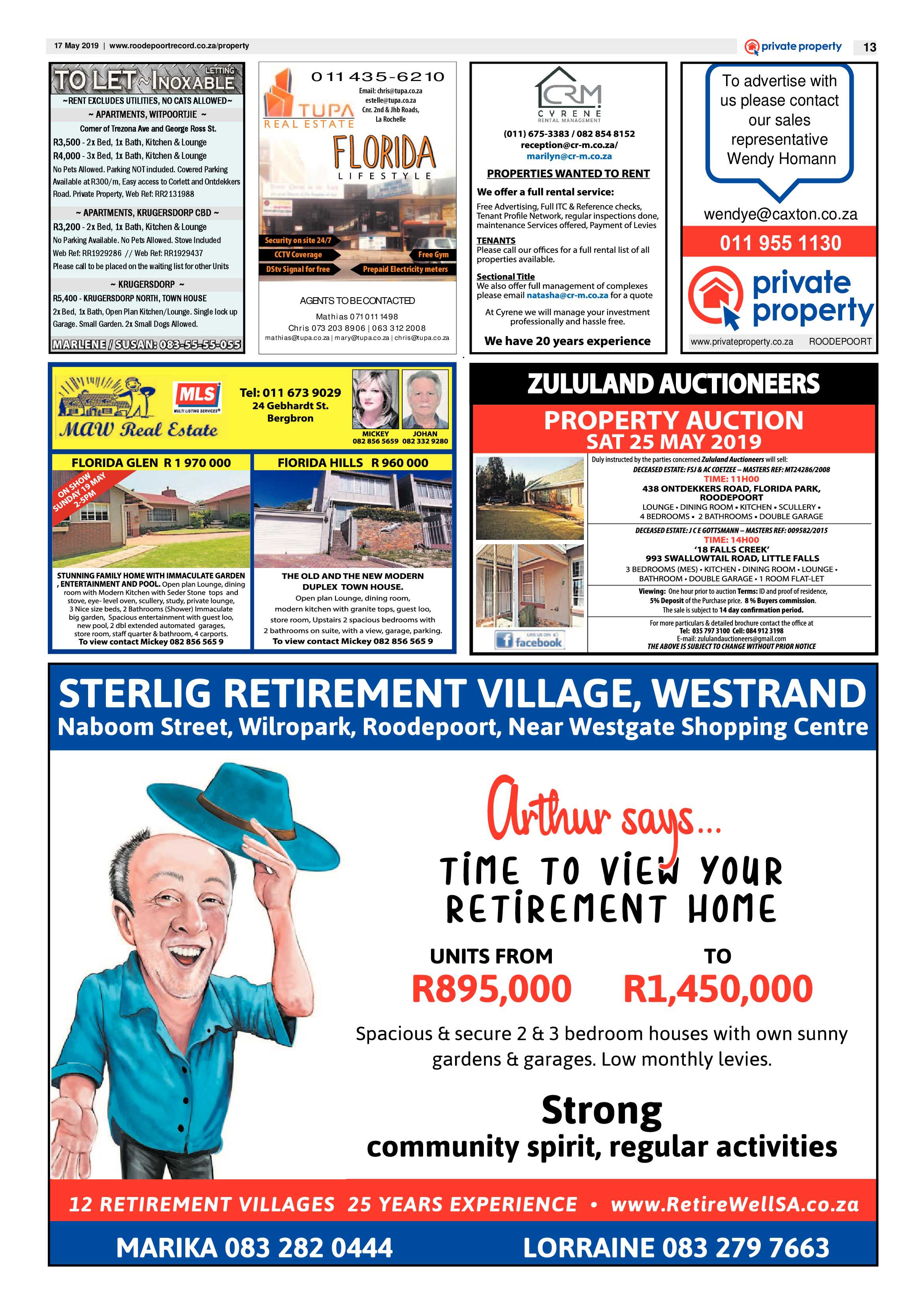 Roodepoort Record 17 May 2019 page 13