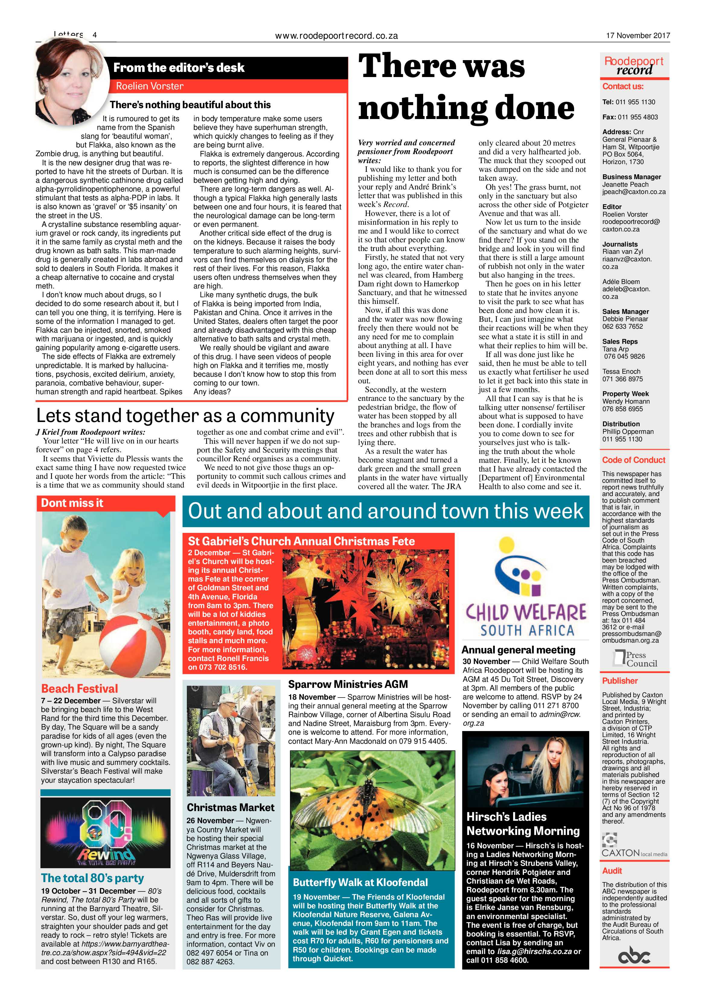 Roodepoort Record 17 November 2017 page 4