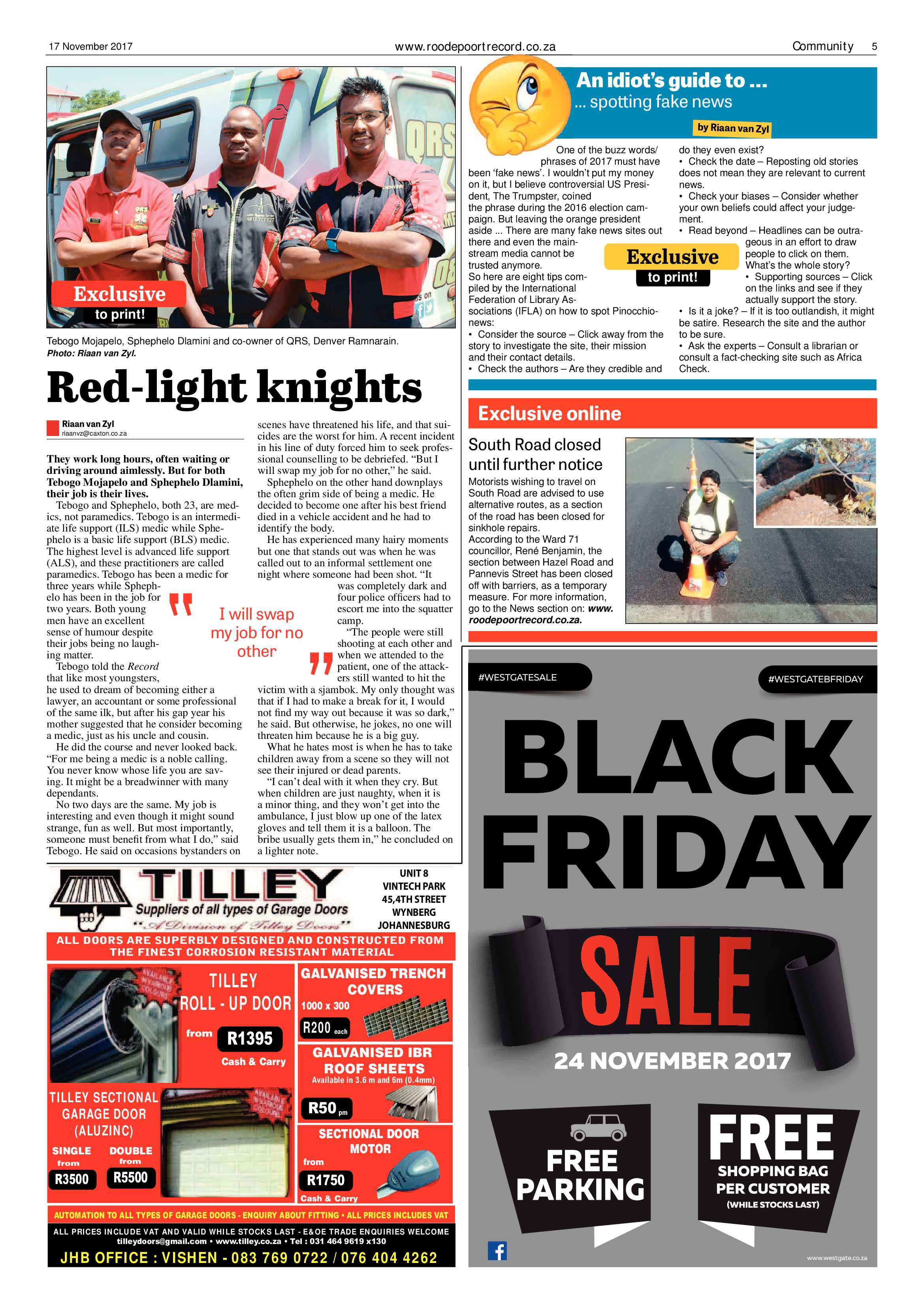 Roodepoort Record 17 November 2017 page 5