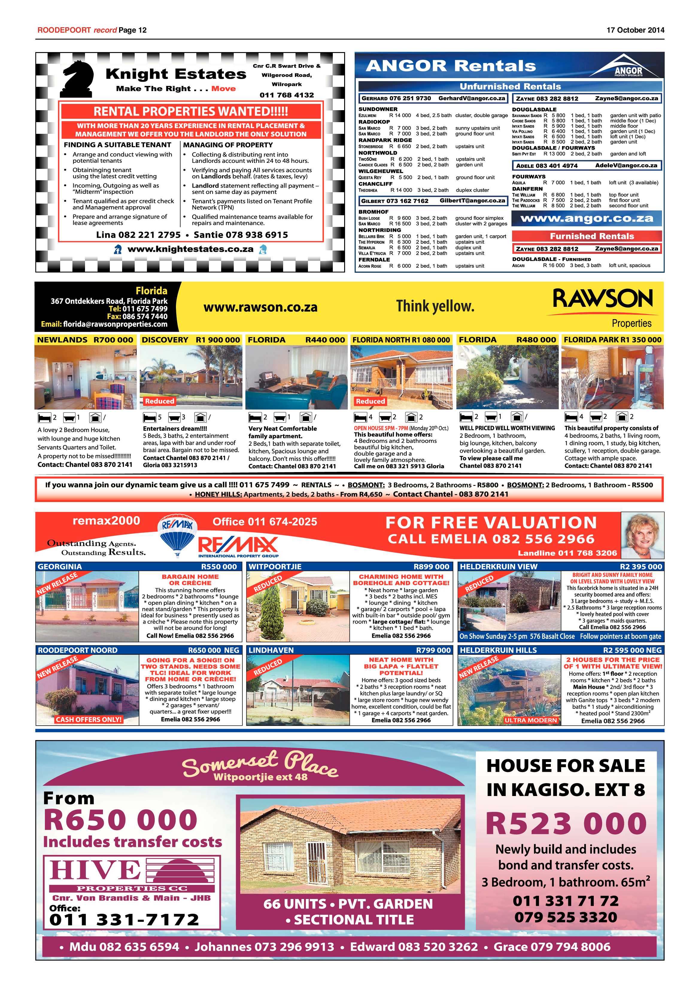 Roodepoort Record 17 October 2014 page 12