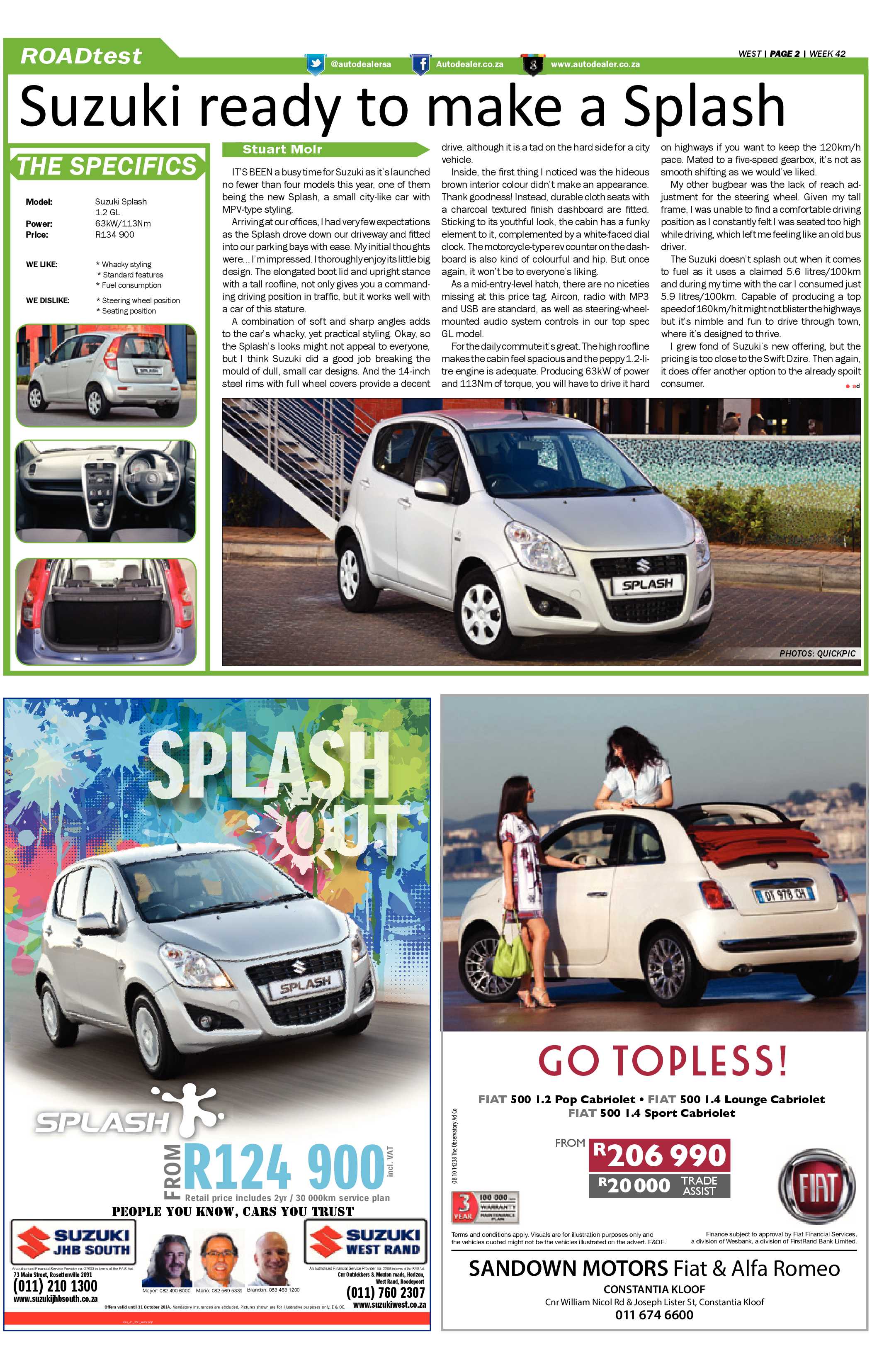 Roodepoort Record 17 October 2014 page 22