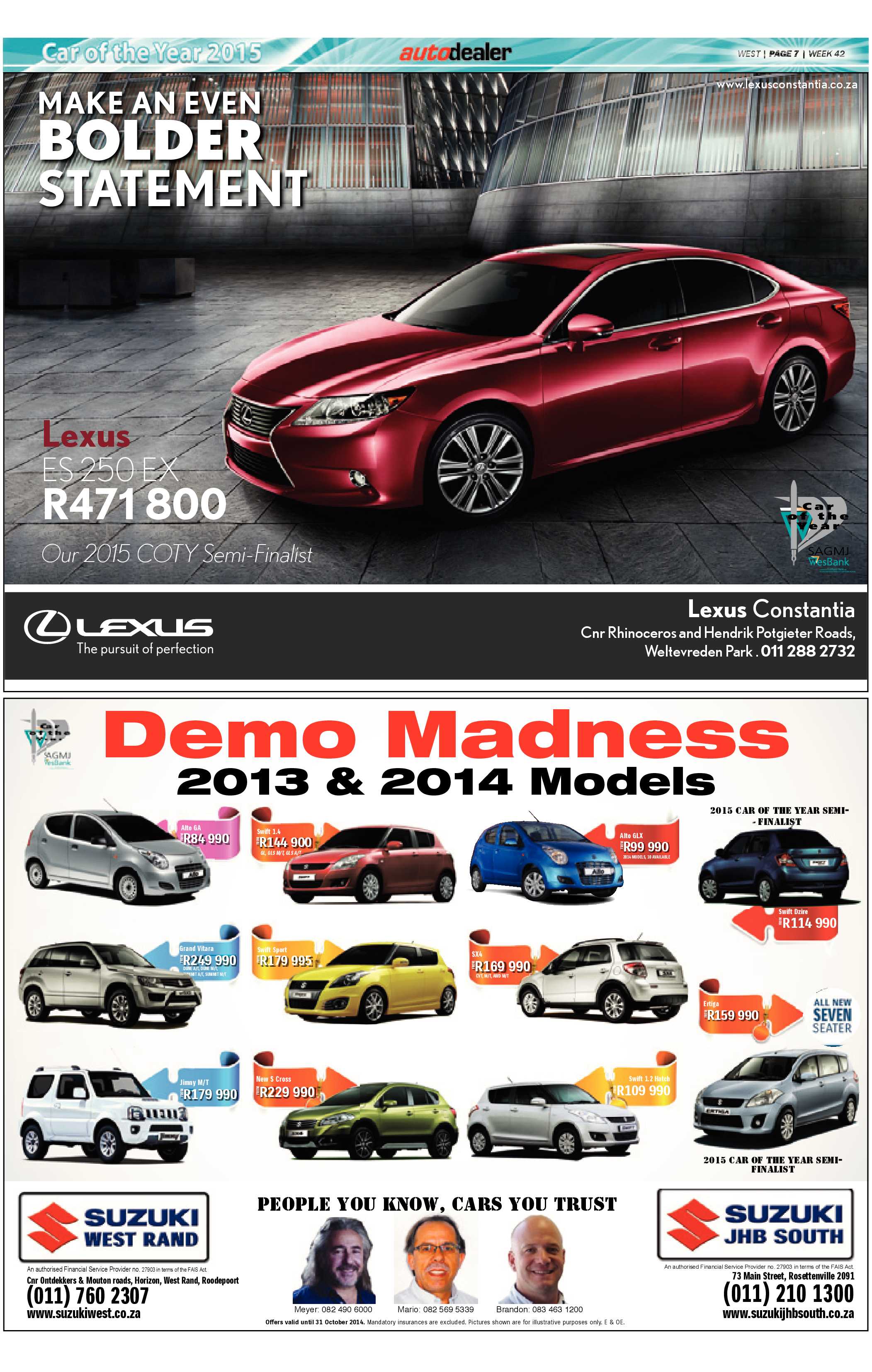 Roodepoort Record 17 October 2014 page 27