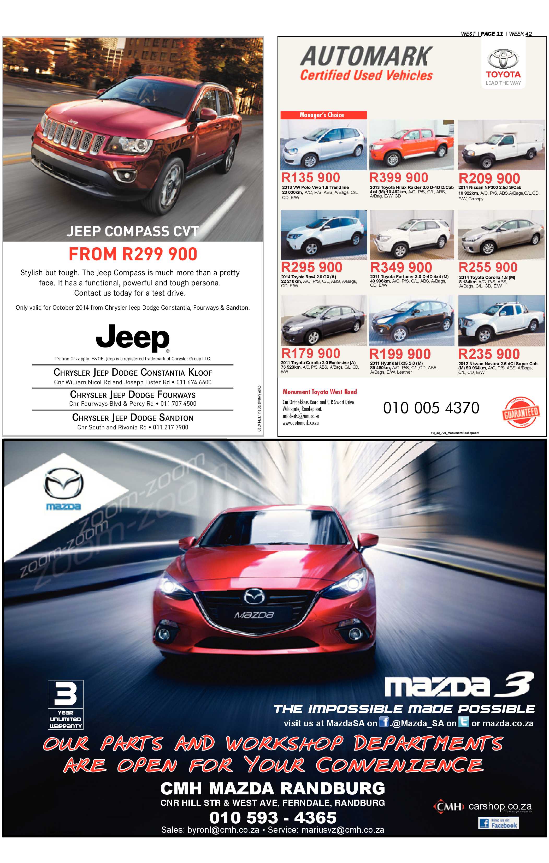 Roodepoort Record 17 October 2014 page 31