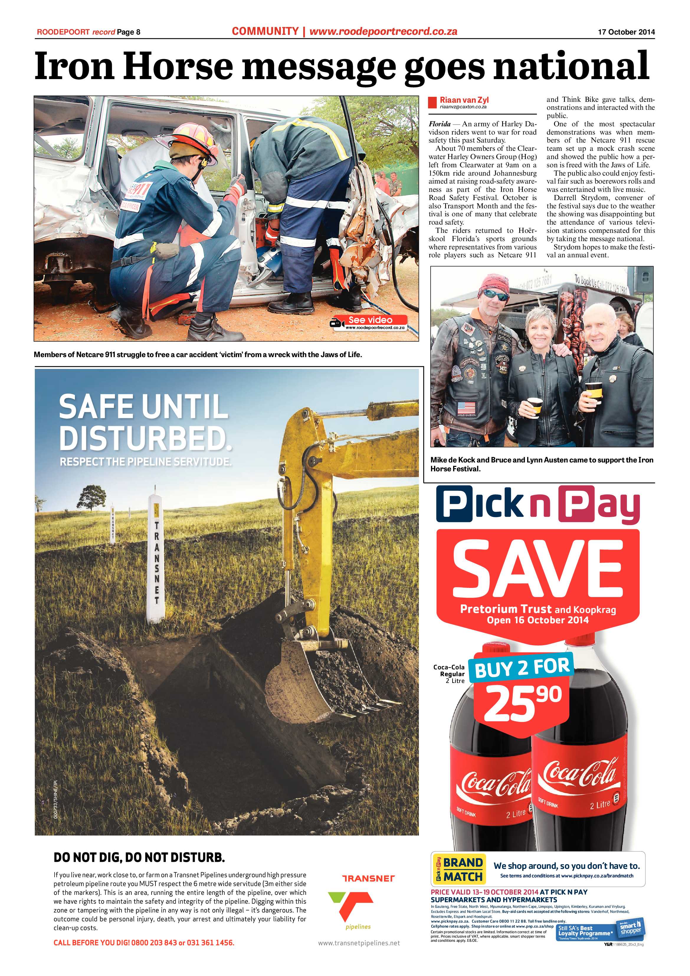 Roodepoort Record 17 October 2014 page 8