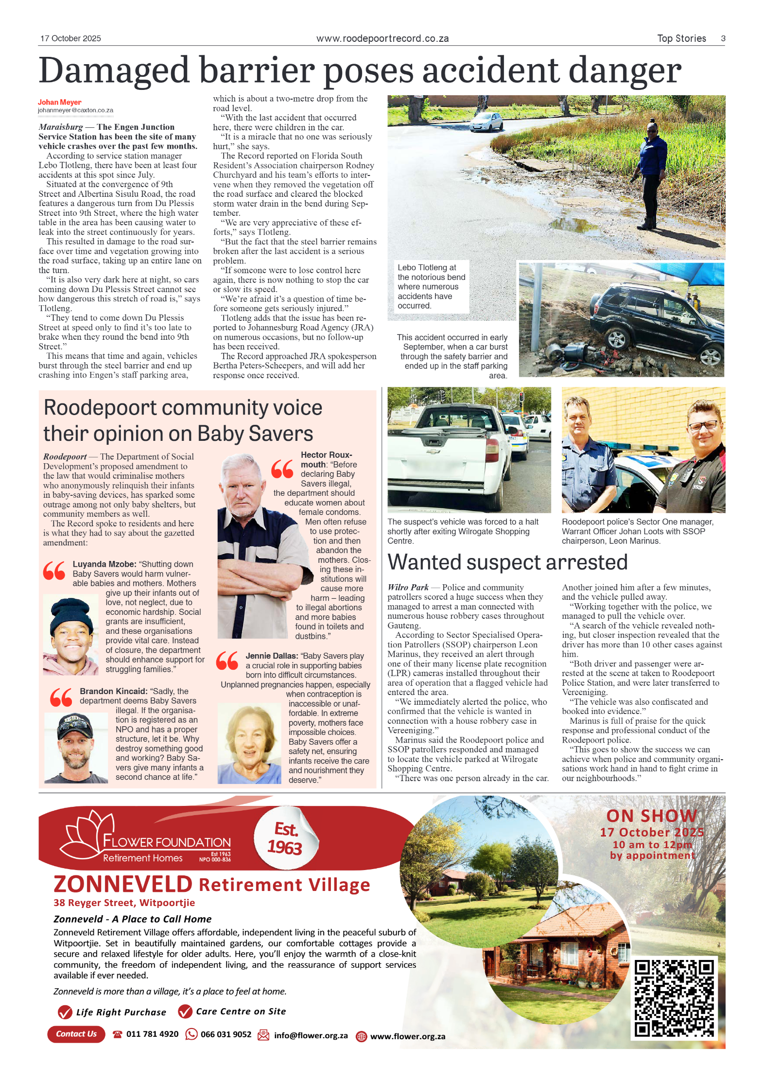Roodepoort Record 17 October 2025 page 3