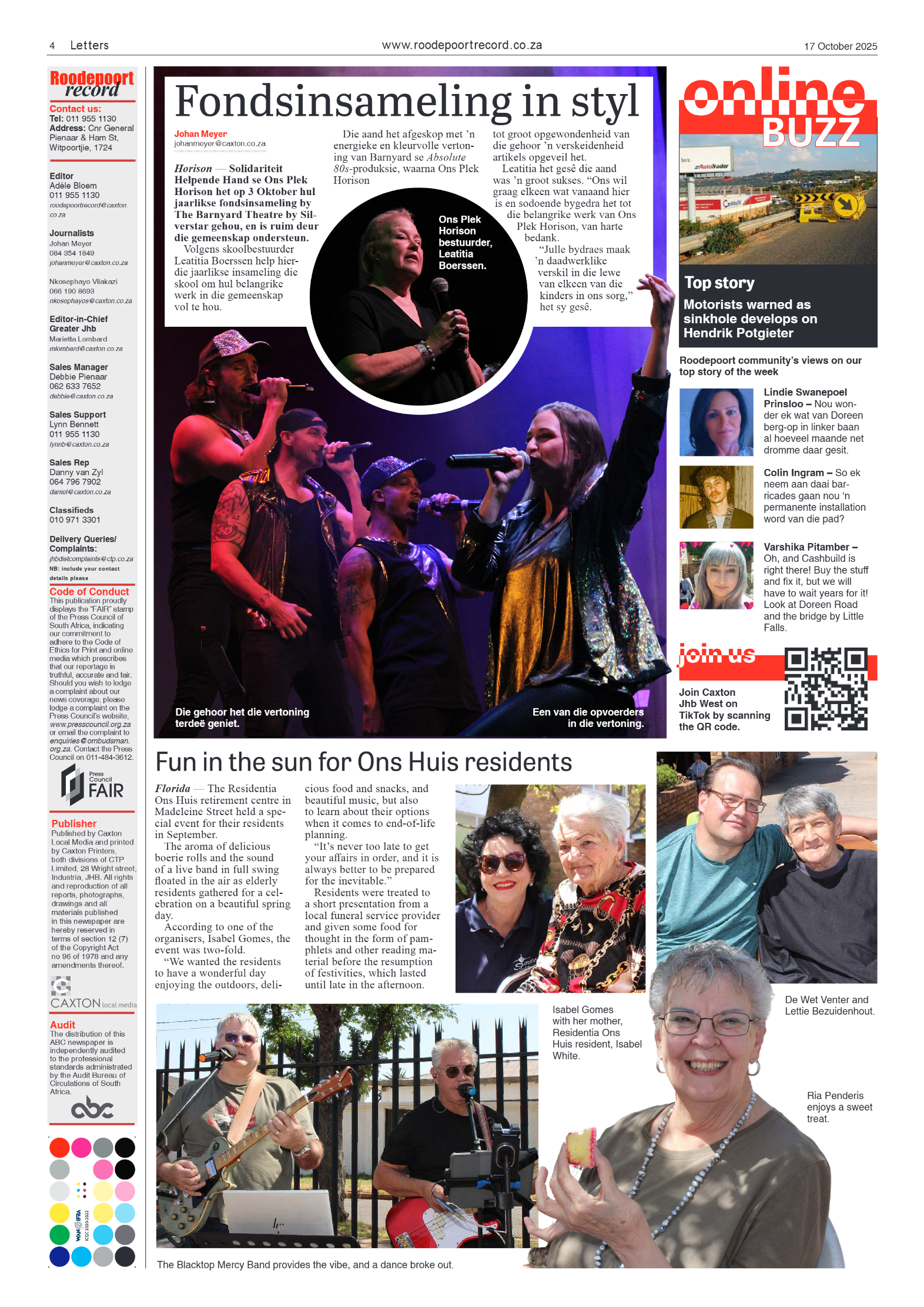 Roodepoort Record 17 October 2025 page 4