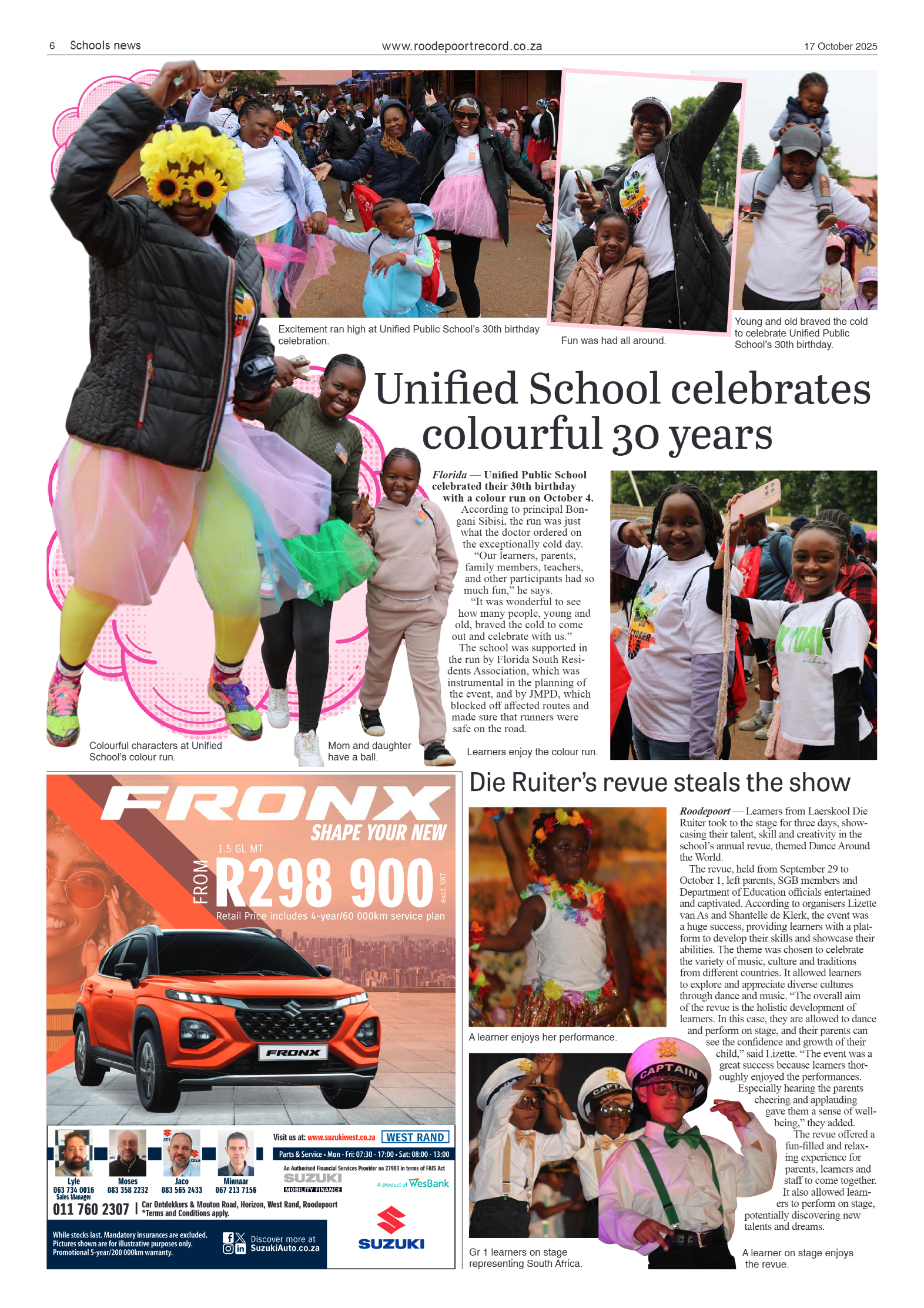 Roodepoort Record 17 October 2025 page 6